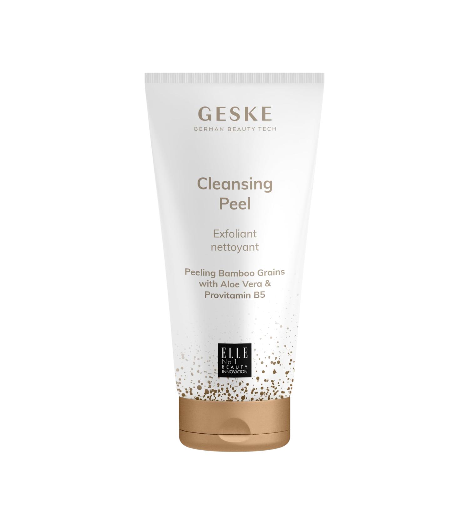 GESKE Cleansing Peel | Peeling with Aloe Vera Provitamin B5 Power & Bamboo Seeds | Toning & Exfoliating | For Perfecting & Brightening Impure Skin | All Skin Types | Youthful Glow | Vegan Formula
