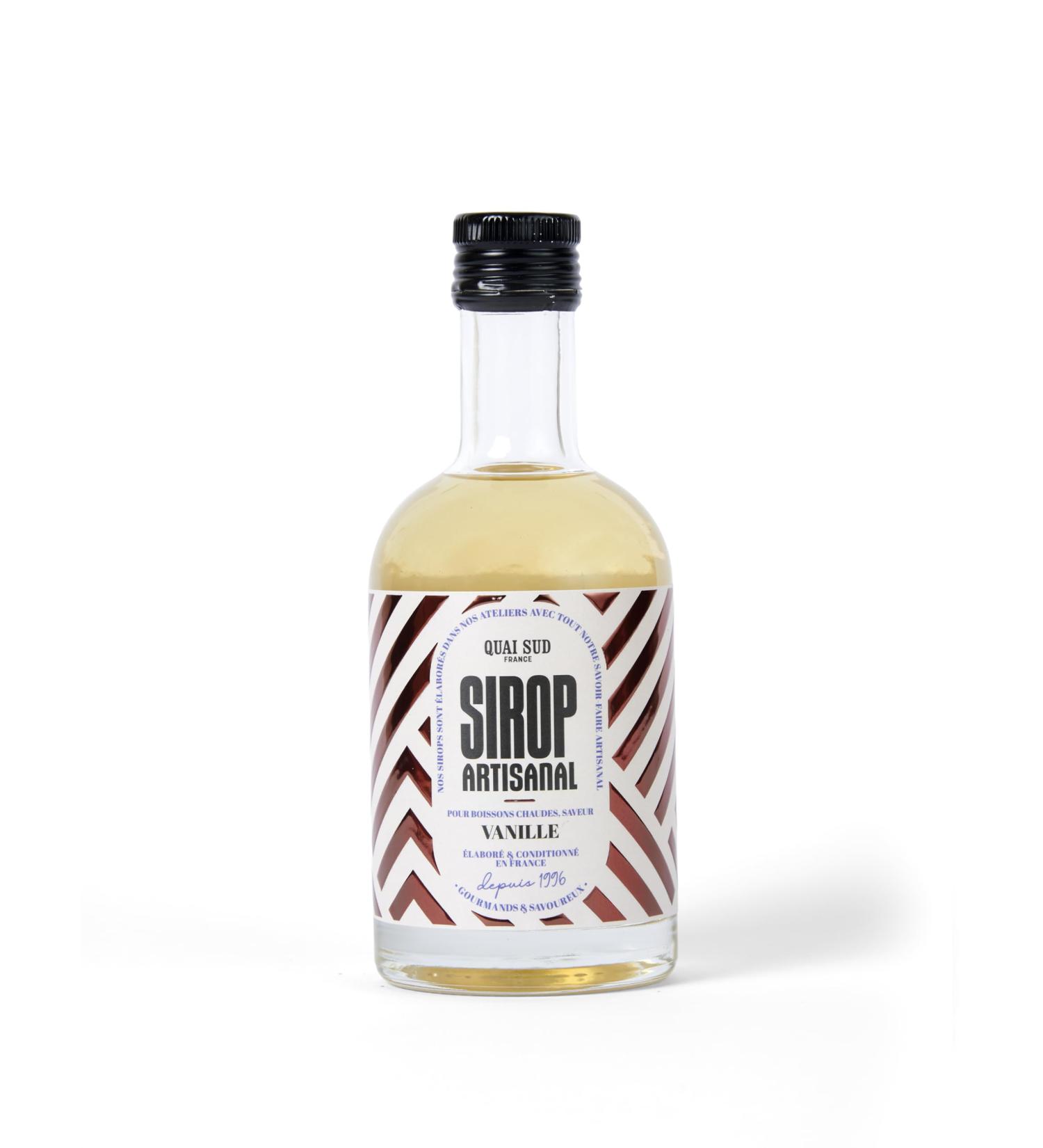VANILLA ARTISANAL SYRUP FOR HOT DRINKS 35 cl