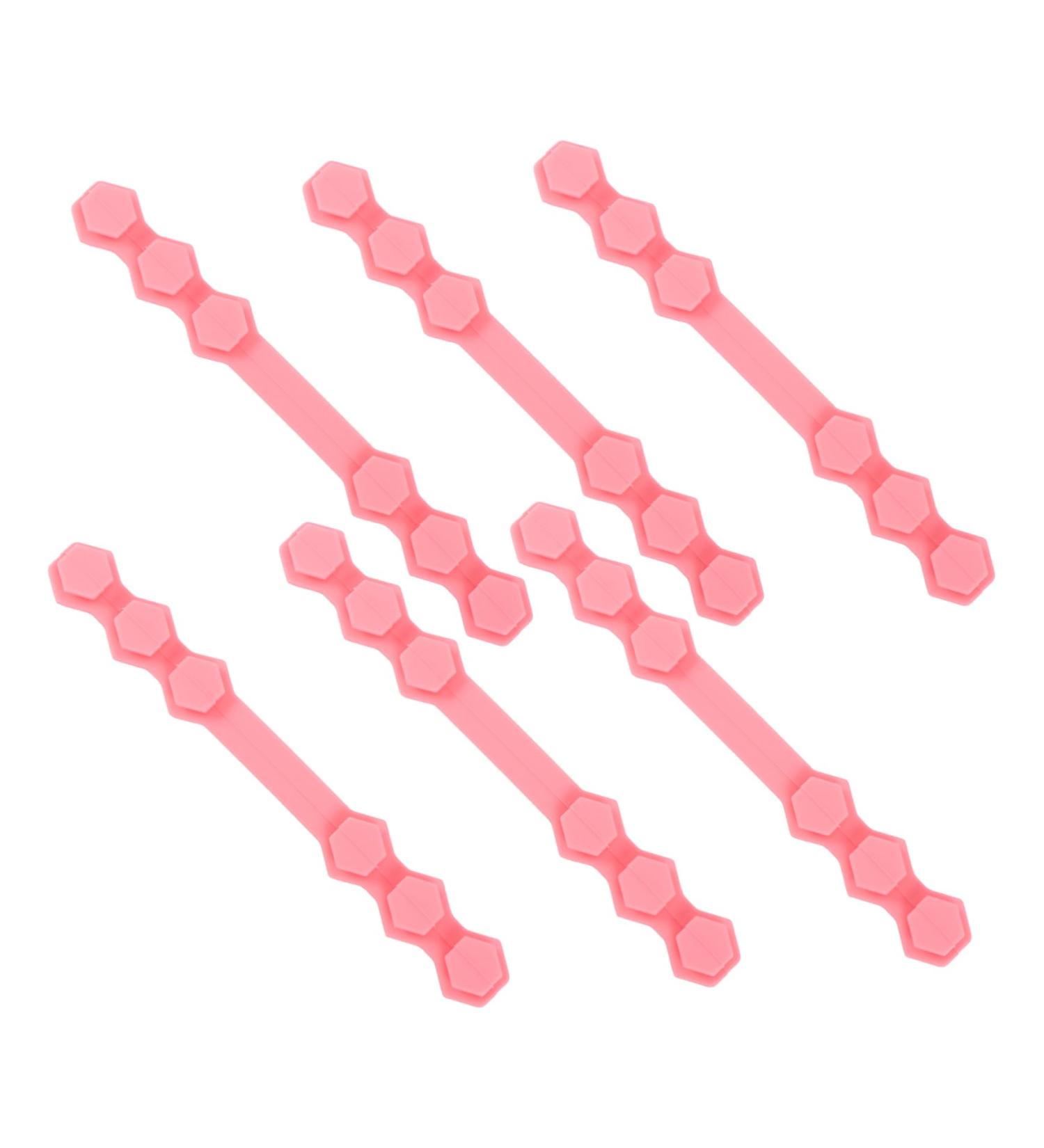 Collbath 10 PC Mask Hook & Ear Protector Set - Adjustable Lanyards Pink Mask Extension Buckles for Comfort & Style - Buy Online on GoSupps.com