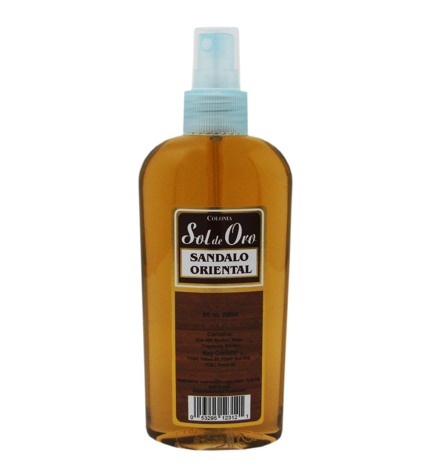 Sol de Oro Sandalo Oriental Cologne 8 OZ - Buy Online on GoSupps.com