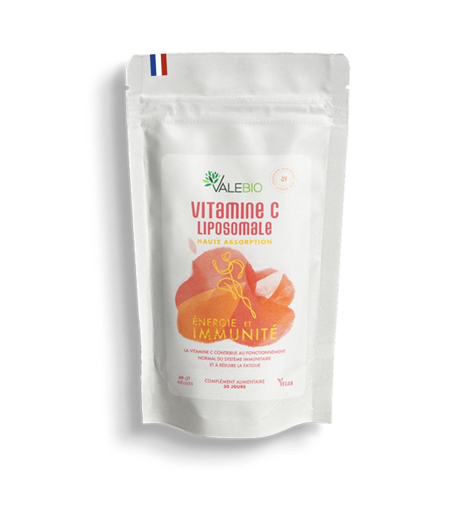 Vitamine C liposomale | Complexe Energie et Immunit | renforce le syst me immunitaire | antioxydant | Cure 1 mois | Valebio Vitamine C Liposomale 1 unit (Lot de 1) - Buy Online on GoSupps.com