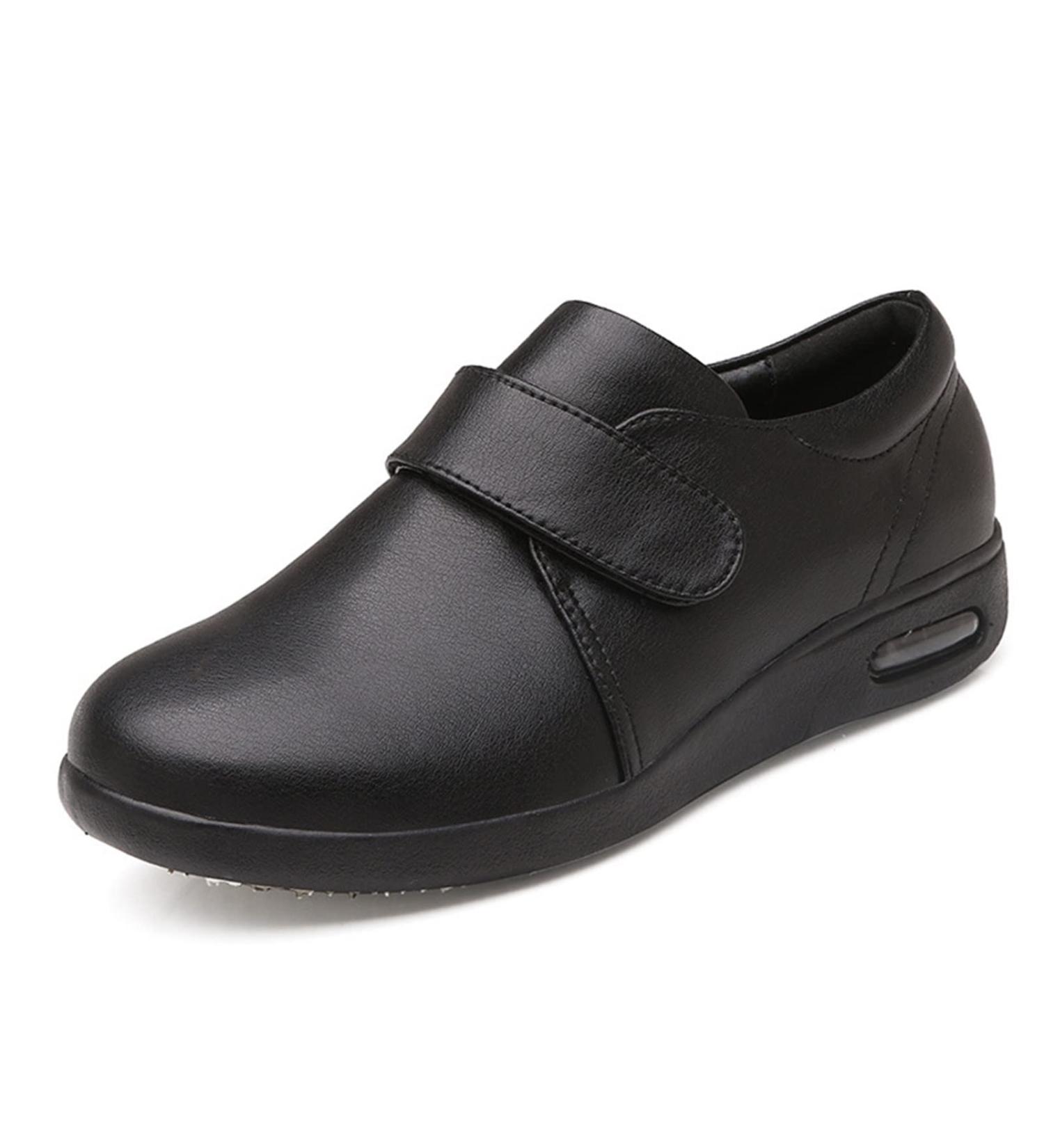 Yytcsjz Men's Diabetic Orthopedic Slippers Memory Foam Hook and Loop Extra Wide Closed Toe Soft Shoes 12 Black - Buy Online on GoSupps.com