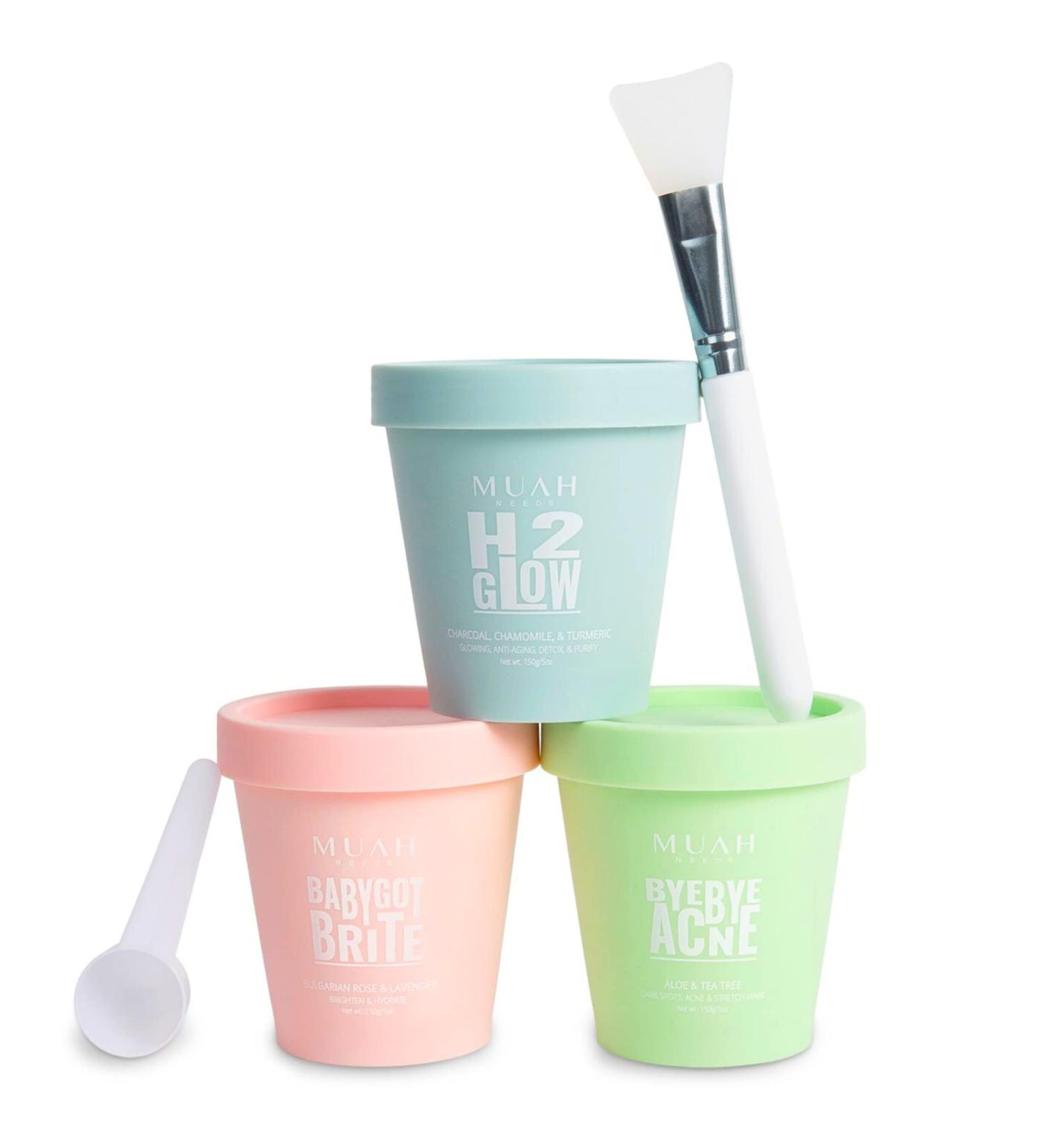 Yoni Jelly Mask Kit for Hair Removal Aftercare - 3 Hydrating Solutions for Sensitive Areas - Home & Professional Use - Buy Online on GoSupps.com