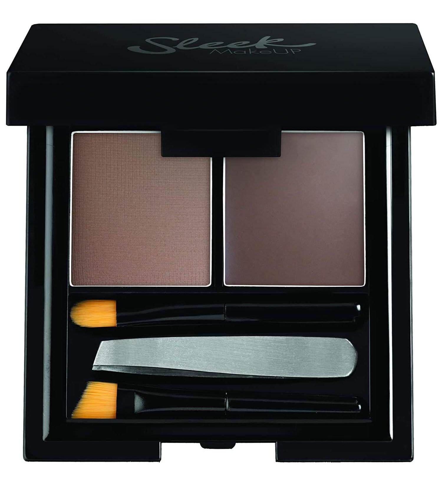 Sleek Make-Up Eyebrow Set 3.8 G - the ultimate accessory for perfect brows - - Dark