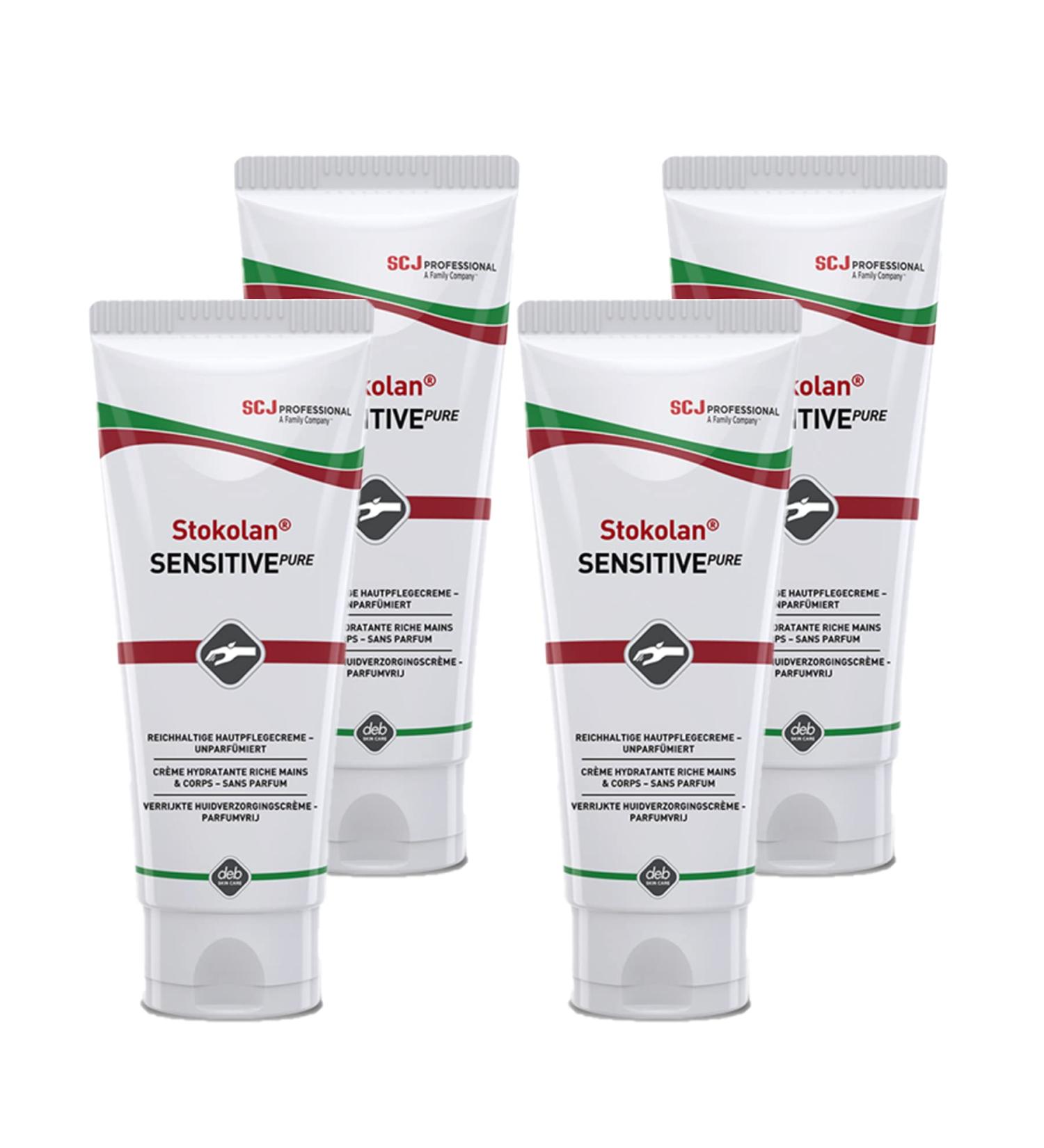 STOKO Stokolan Sensitive PURE 4 x 100 ml Tube 100 ml (pack of 4)