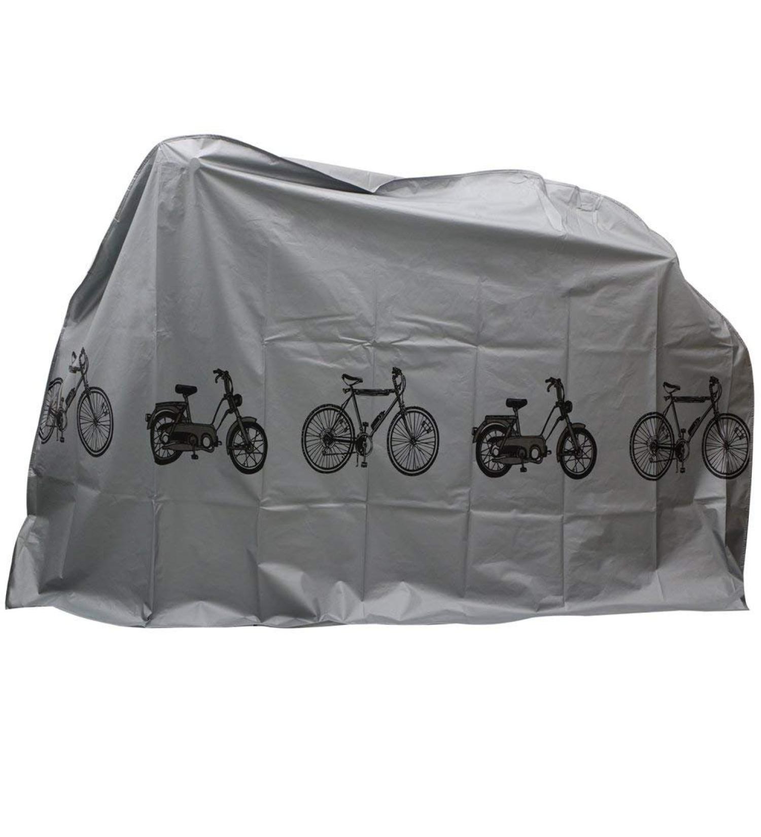 Waterproof Gray Bike Cover for Indoor & Outdoor Use | Dustproof Protection - Buy Online on GoSupps.com