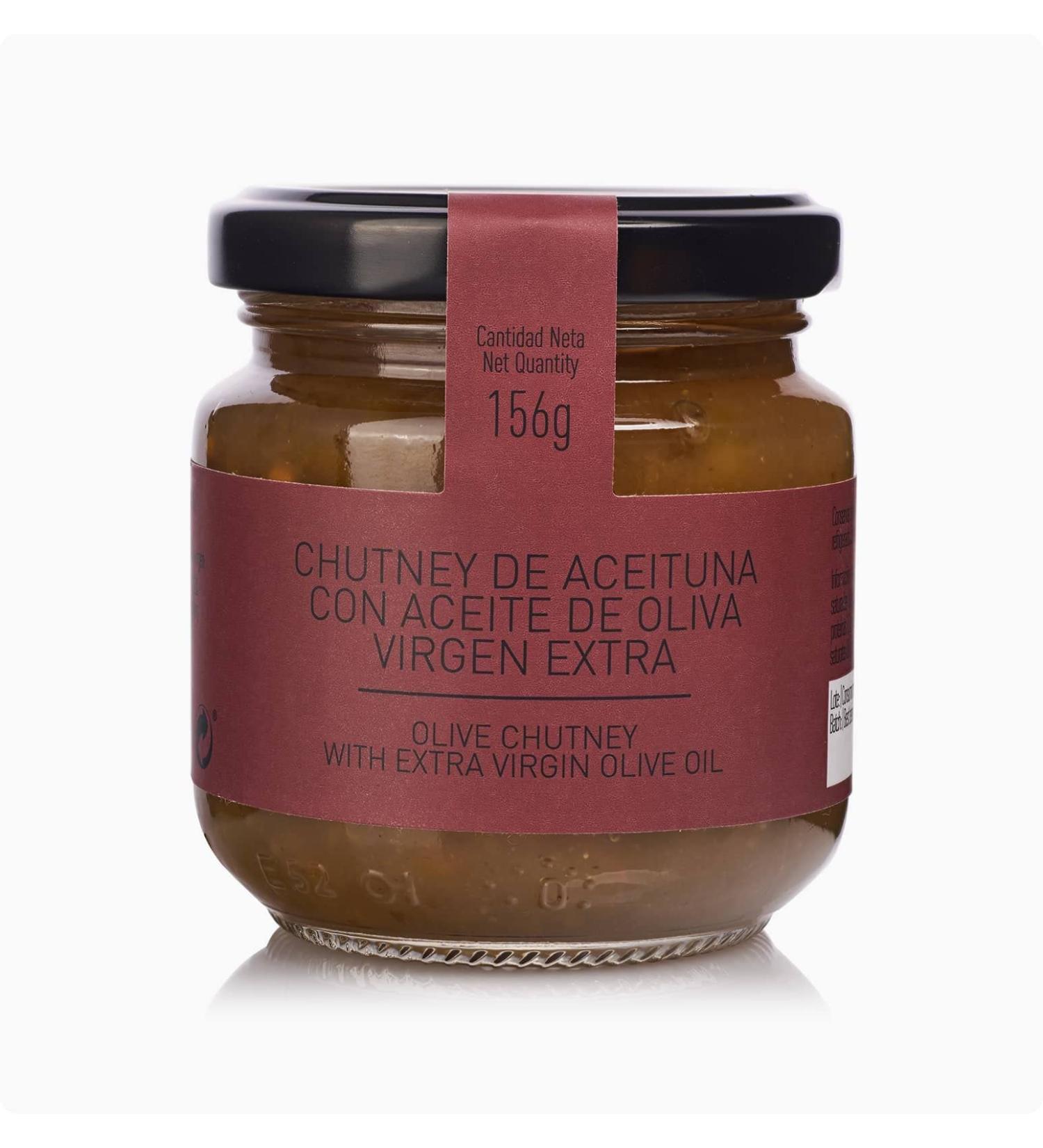 Olive Chutney with Extra Virgin Olive Oil