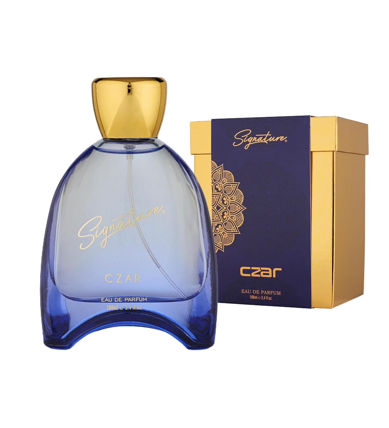 Si-gnature Royal perfume- CZAR for Men|Premium long lasting fragrance| Eau De Parfum|Fresh fragrance of lavender Patchouli|100 Ml|Pack of 1 - Buy Online on GoSupps.com