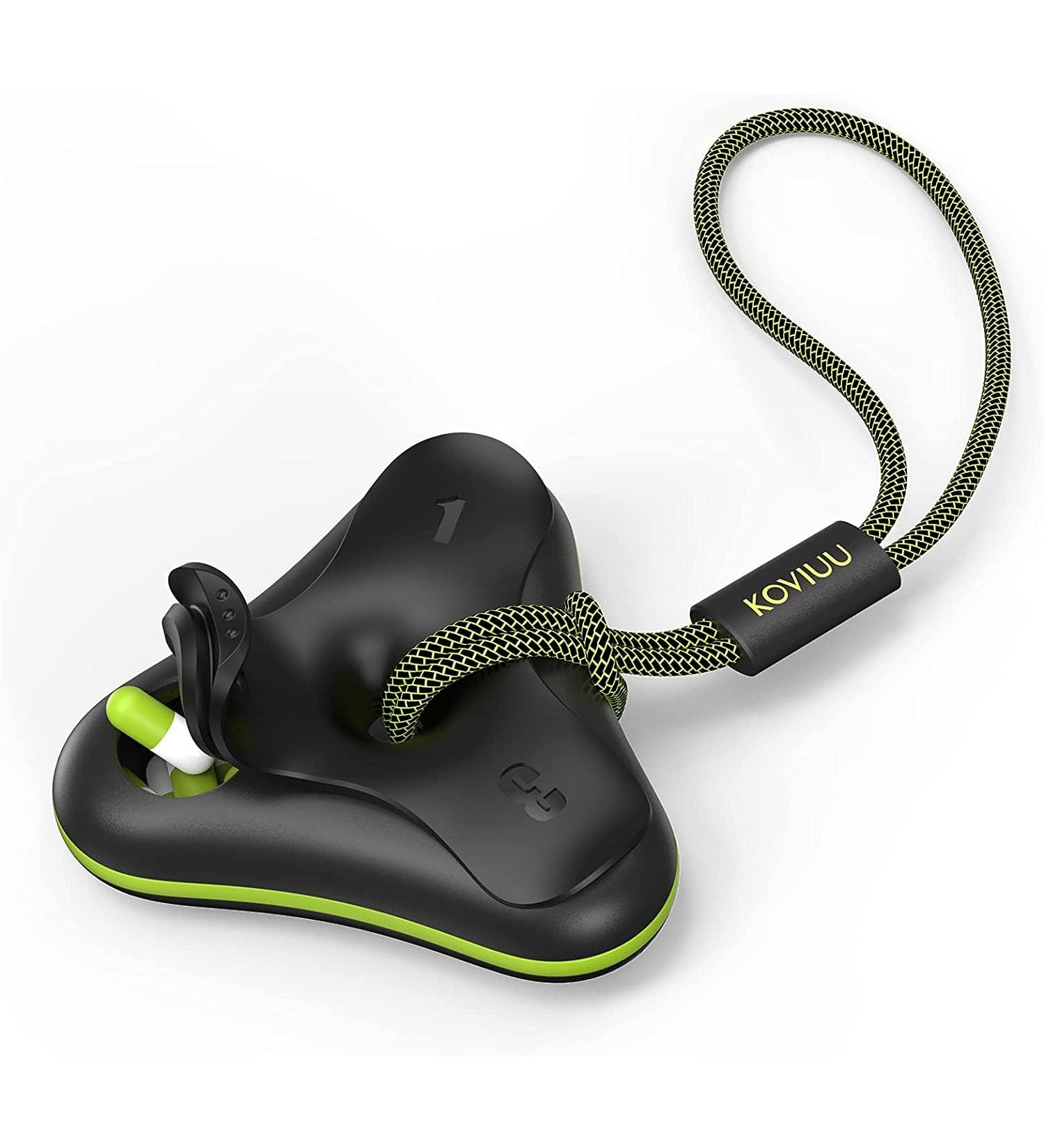 Travel Pill Box - Large 3 Times a Day Vitamin Organizer | Waterproof Portable Case for Supplements & Fish Oil - Ideal for Work & Outdoors (Black - Buy Online on GoSupps.com