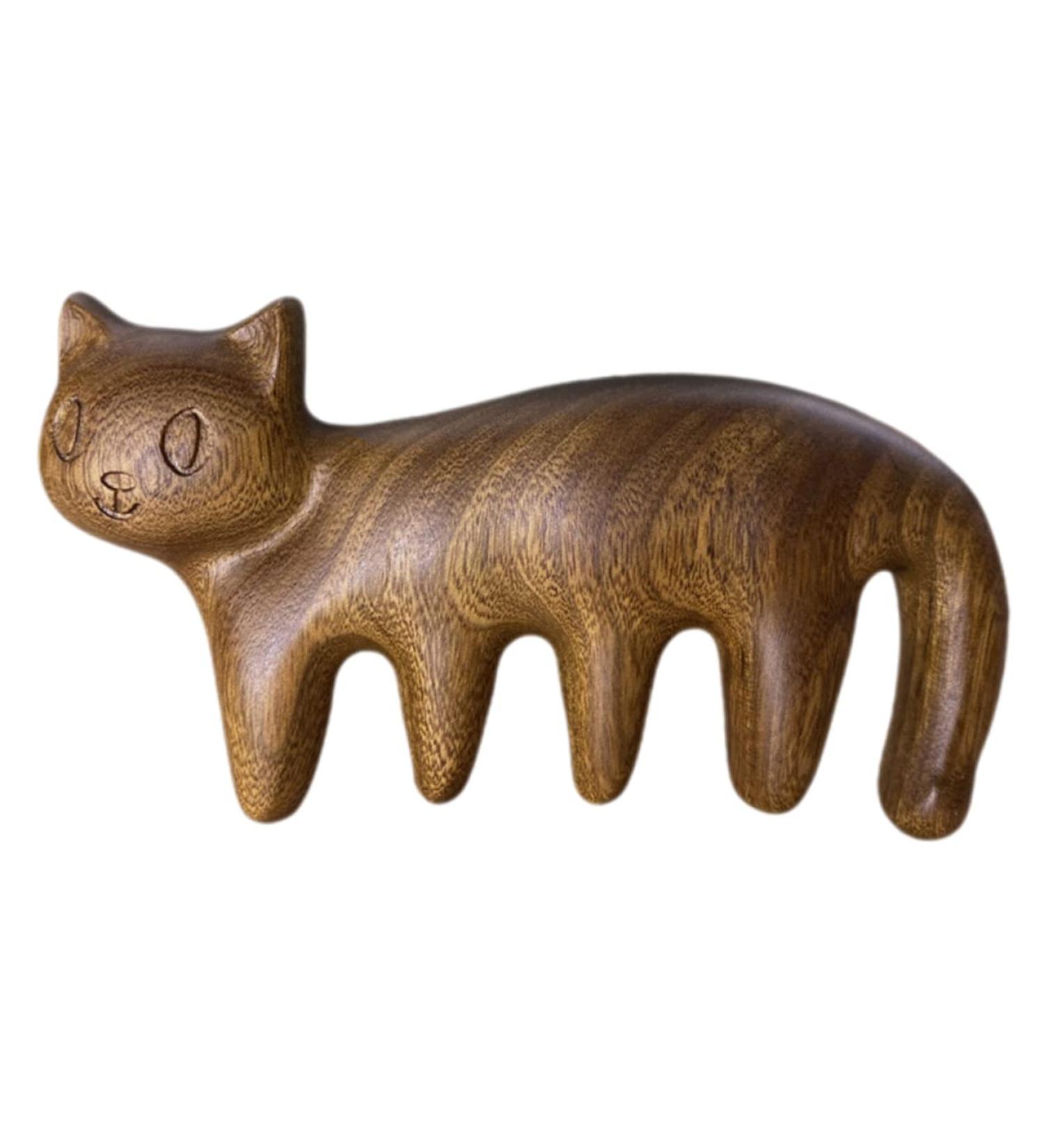 Beaupretty K tzchen-Massagekamm | Wooden Hair Massage Comb - Wide Teeth Scalp Tool for Travel - Buy Online on GoSupps.com