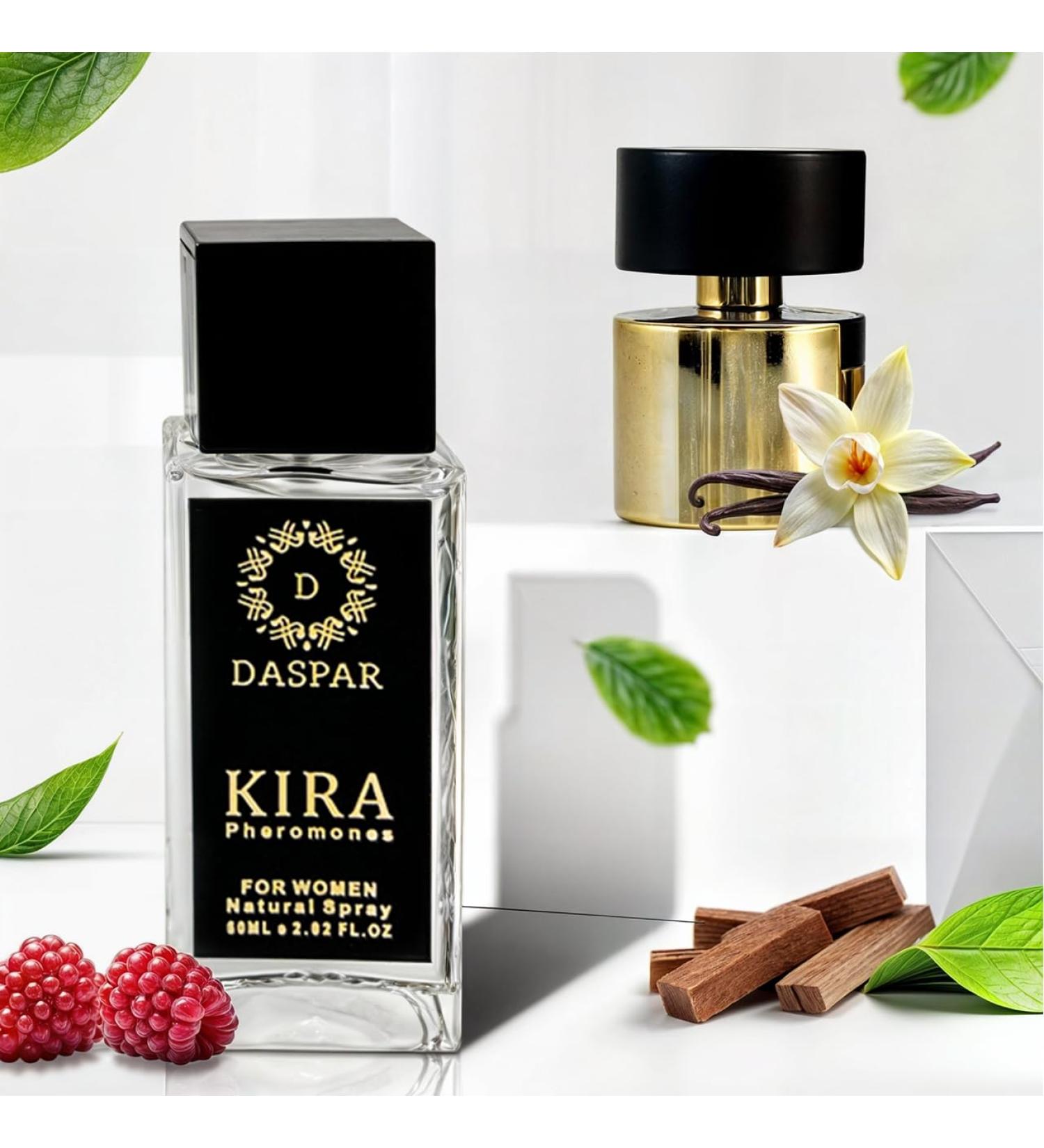 Kira Pheromone Perfume Spray for Women Sexy and Seductive Designer Fragrance 2.02 Fl Oz Impression by Tiziana T. Kirk Fusion hypre Tropical Fruity High Concentration Lasts Over 6-12 Hours - Buy Online on GoSupps.com
