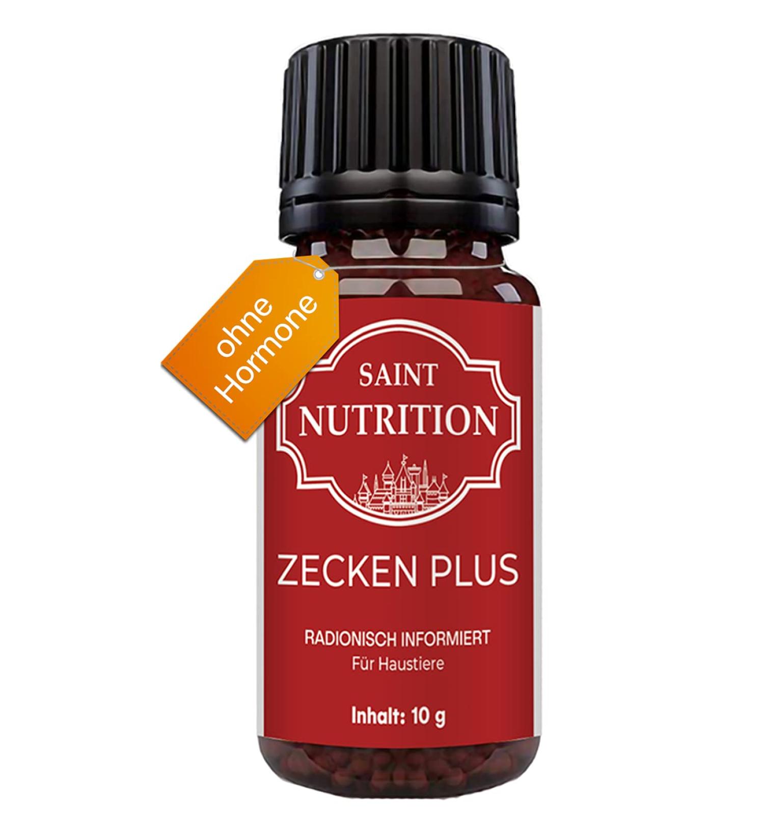 Saint Nutrition Ticks Plus Globules for Dogs & Cats - Effective Remedy for Infestation | 10g - Buy Online on GoSupps.com