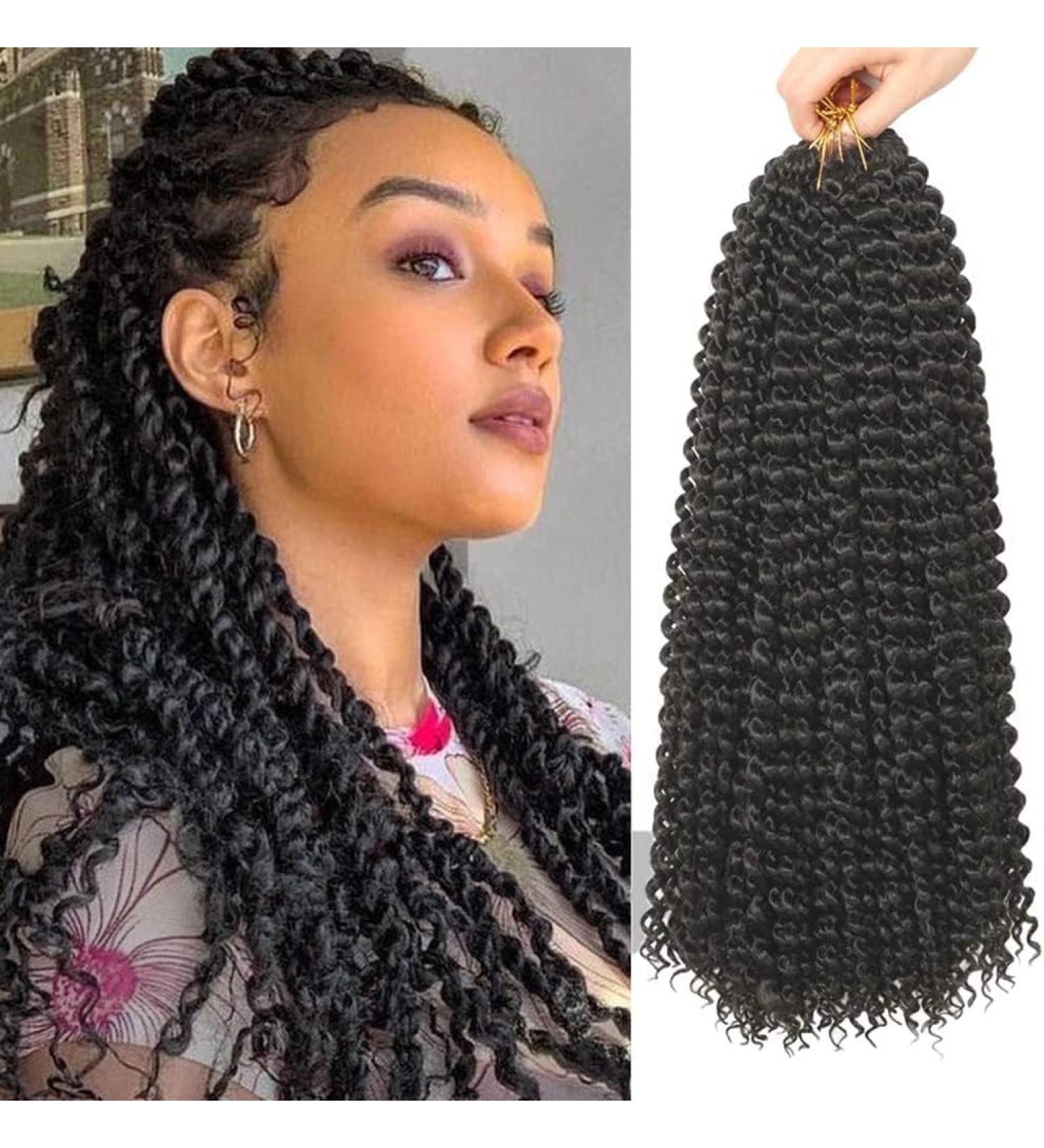 Buy 6 Packs 18 Inch Passion Twist Hair - Faux Locs Crochet Hair Extensions | Yddm Synthetic Hair Braids - Economy Pack 2# - Buy Online on GoSupps.com