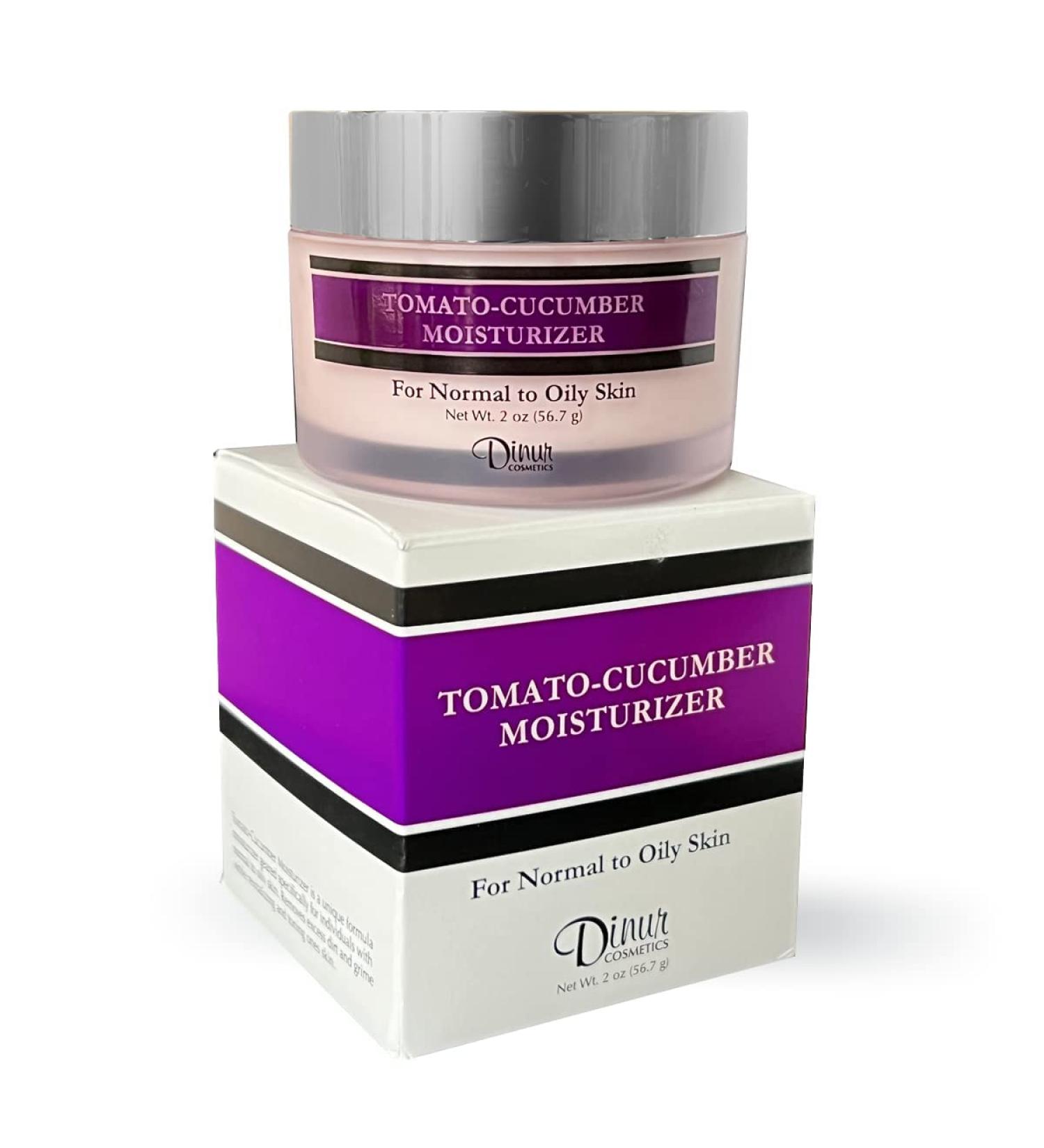Tomato Cucumber Moisturizer 2 Oz Hydrating Face Moisturizer to Nourish Dry Skin Face Cream to Minimize Wrinkles Tighten Pores & Balance pH Level 2 Ounce (Pack of 1)