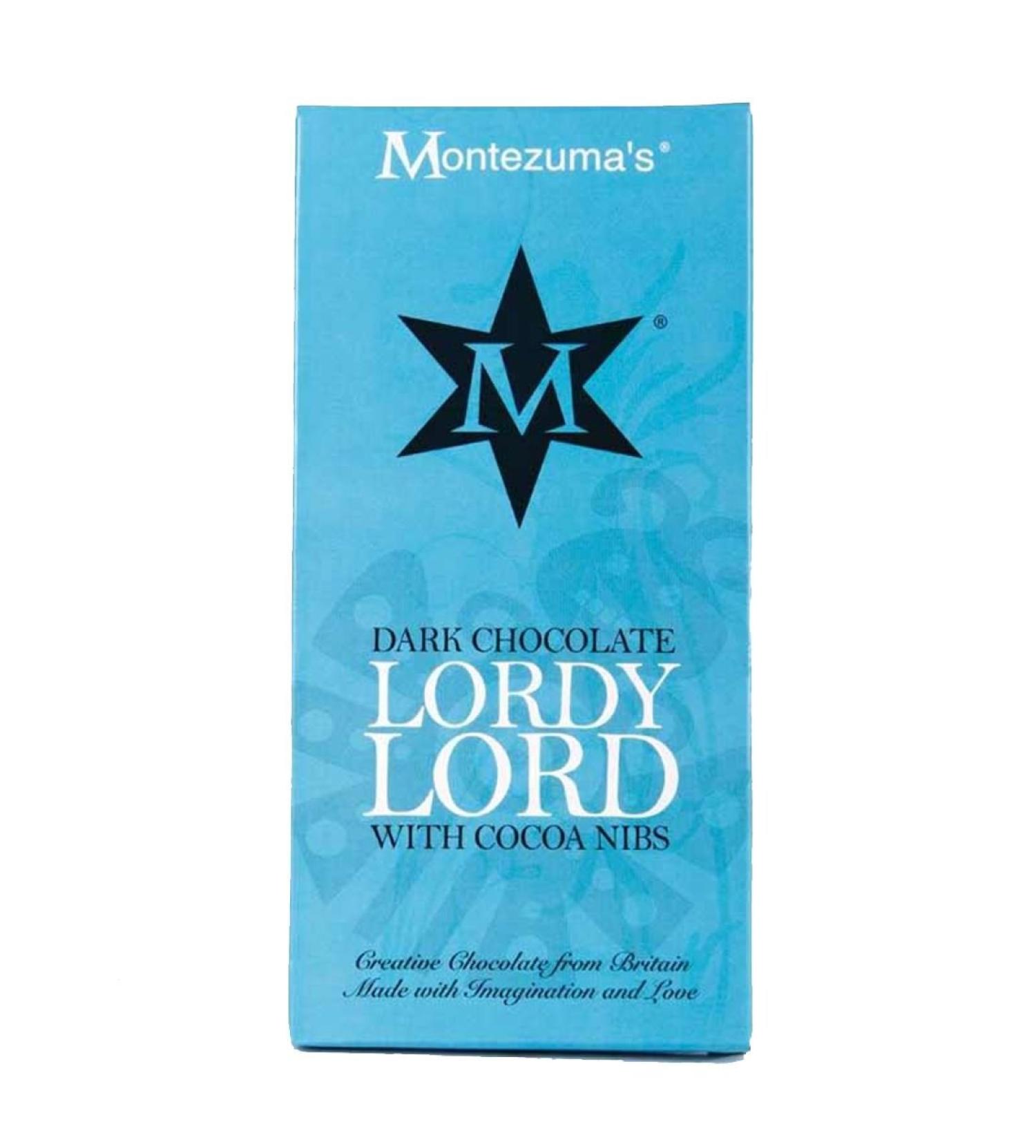Montezuma Montezuma's | Lordy Lord Dark Chocolate | 1 x 100g