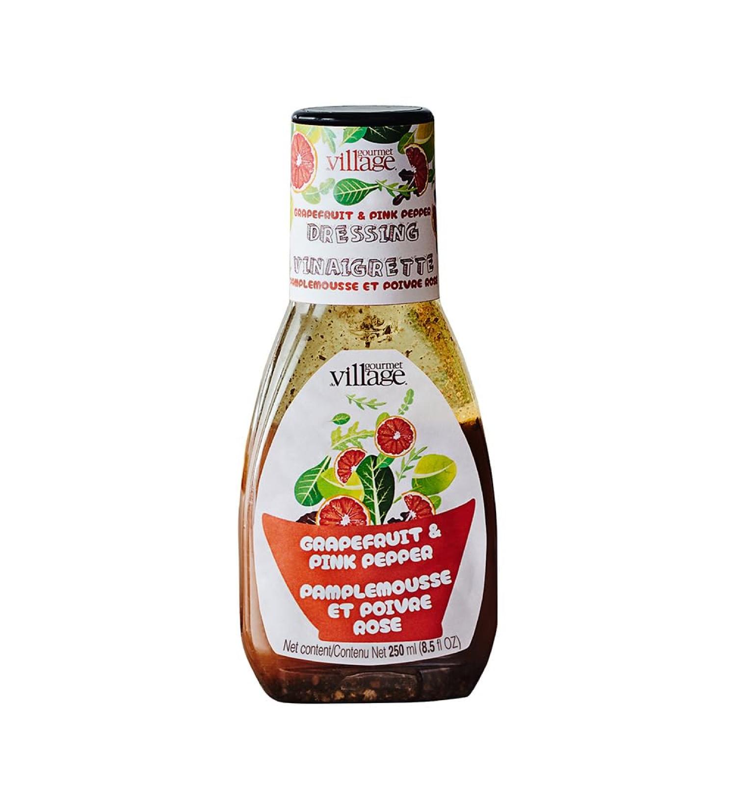 Gourmet du Village Salad Dressing - Grapefruit & Pepper 250ml - Buy Online on GoSupps.com