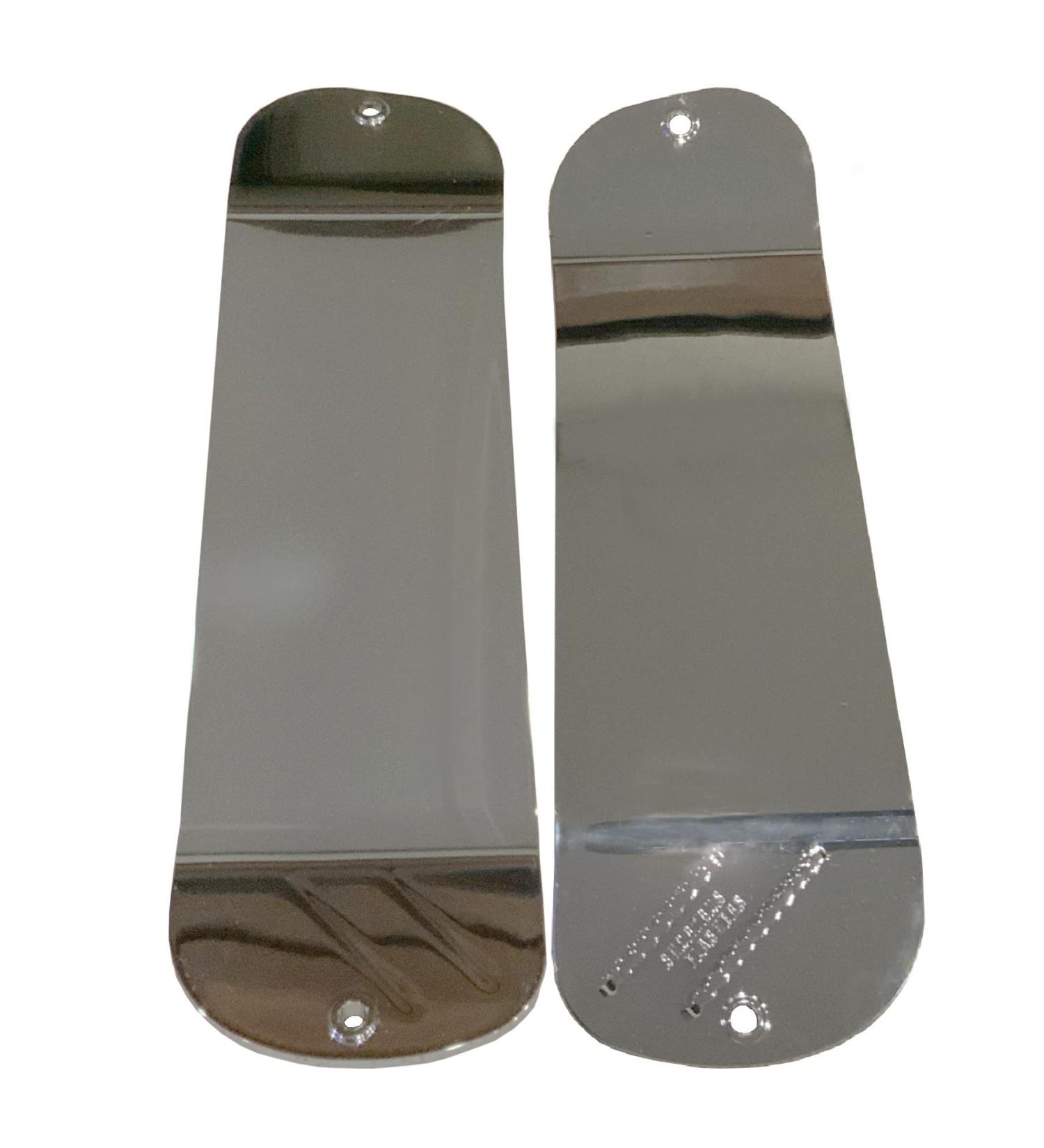 Shortbus Flashers 11'' Fishing Dodger - Dipped Mirror Chrome