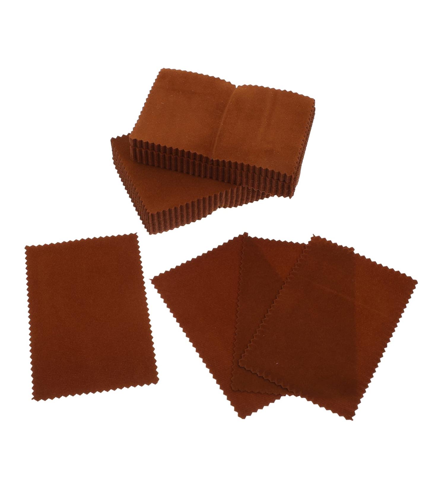 50 Pcs Eyeglass & Watch Cleaning Cloths Versatile Cleaner for Jewelry Silverware & Pet Accessories - Buy Online on GoSupps.com