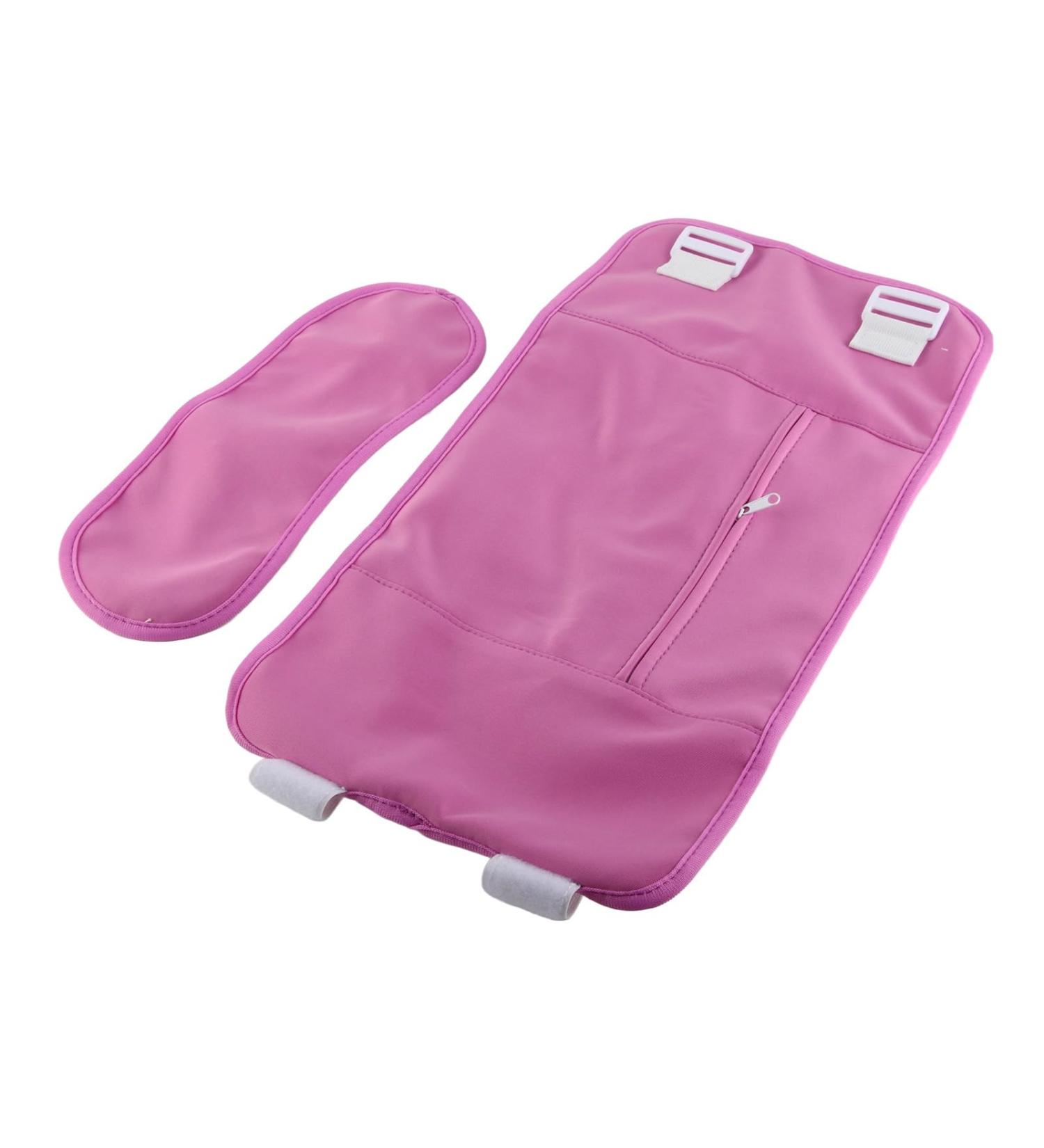 2pcs Castor Oil Pack Set - Adjustable Waist & Neck Packs | Reusable & Washable | Purple Package - International Shipping - Buy Online on GoSupps.com