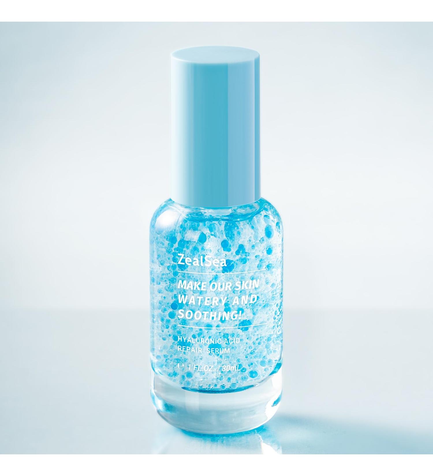 ZealSea Hyaluronic Acid Repair Serum for Dry Sensitive Skin Hydrating 1 Fl Oz | International Shipping Available - Buy Online on GoSupps.com