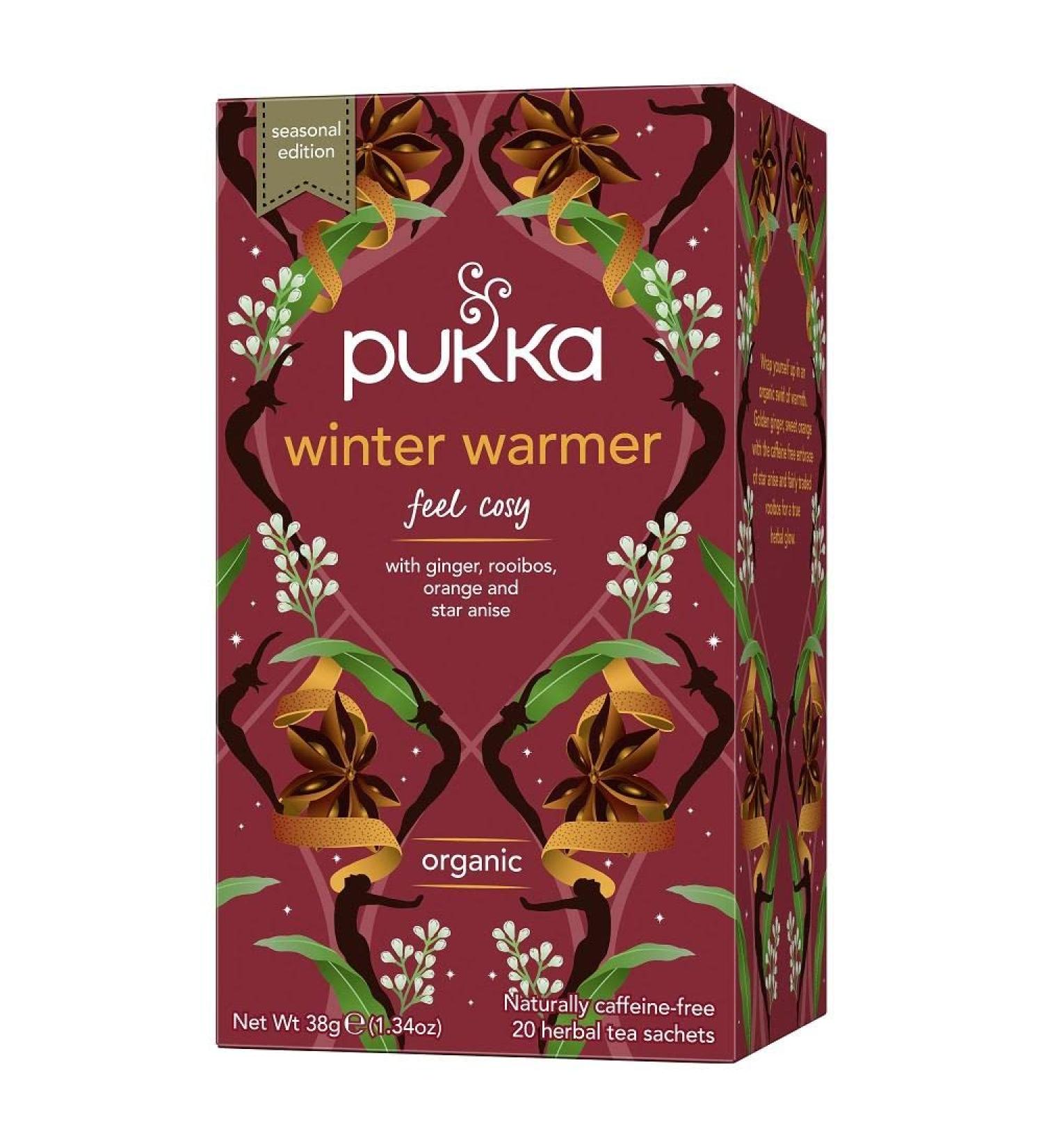 Pukka Seasonal Edition Winter Warmer Organic 20 Herbal Tea Sachets 38g