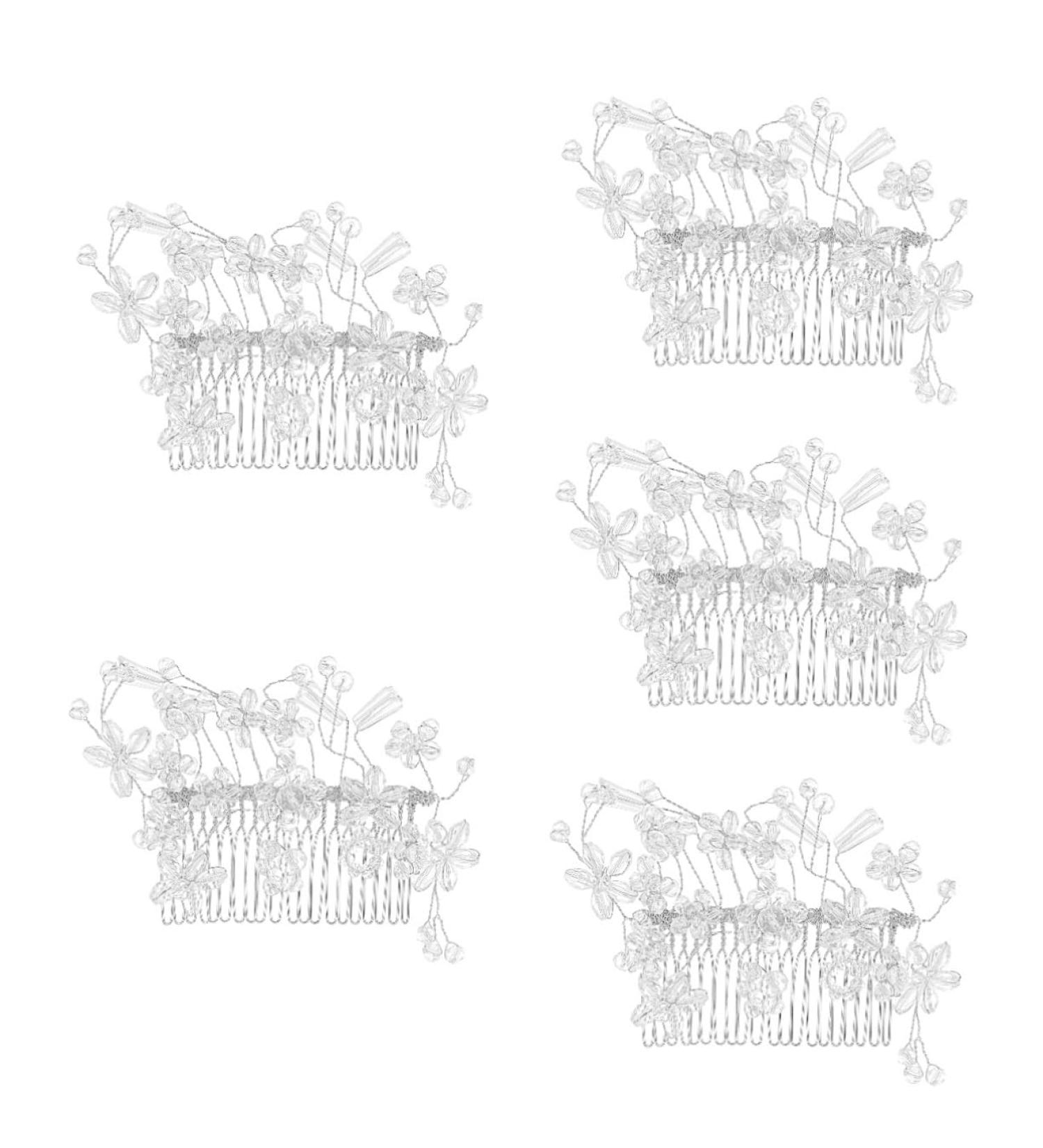 Beaupretty Girls Accessories hair wedding hair side cheongsam hair wedding headwear flower headpiece traditional hair bridal hair side Plastic prom Wedding Headband - Buy Online on GoSupps.com