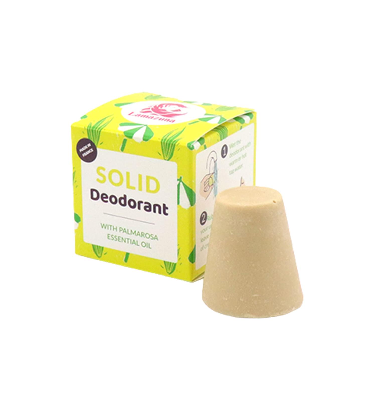 Zero Waste Plastic Free Deodorant | 100% Vegan & Organic | Hand Made in France | PH Balanced & Aluminum Free - Buy Online on GoSupps.com