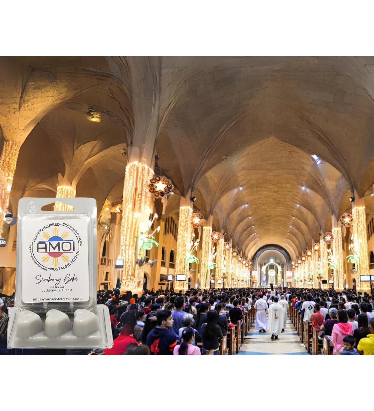 Buy Filipino-Inspired Simbang Gabi Scented Candle Wax Melts - International Shipping Available - Buy Online on GoSupps.com