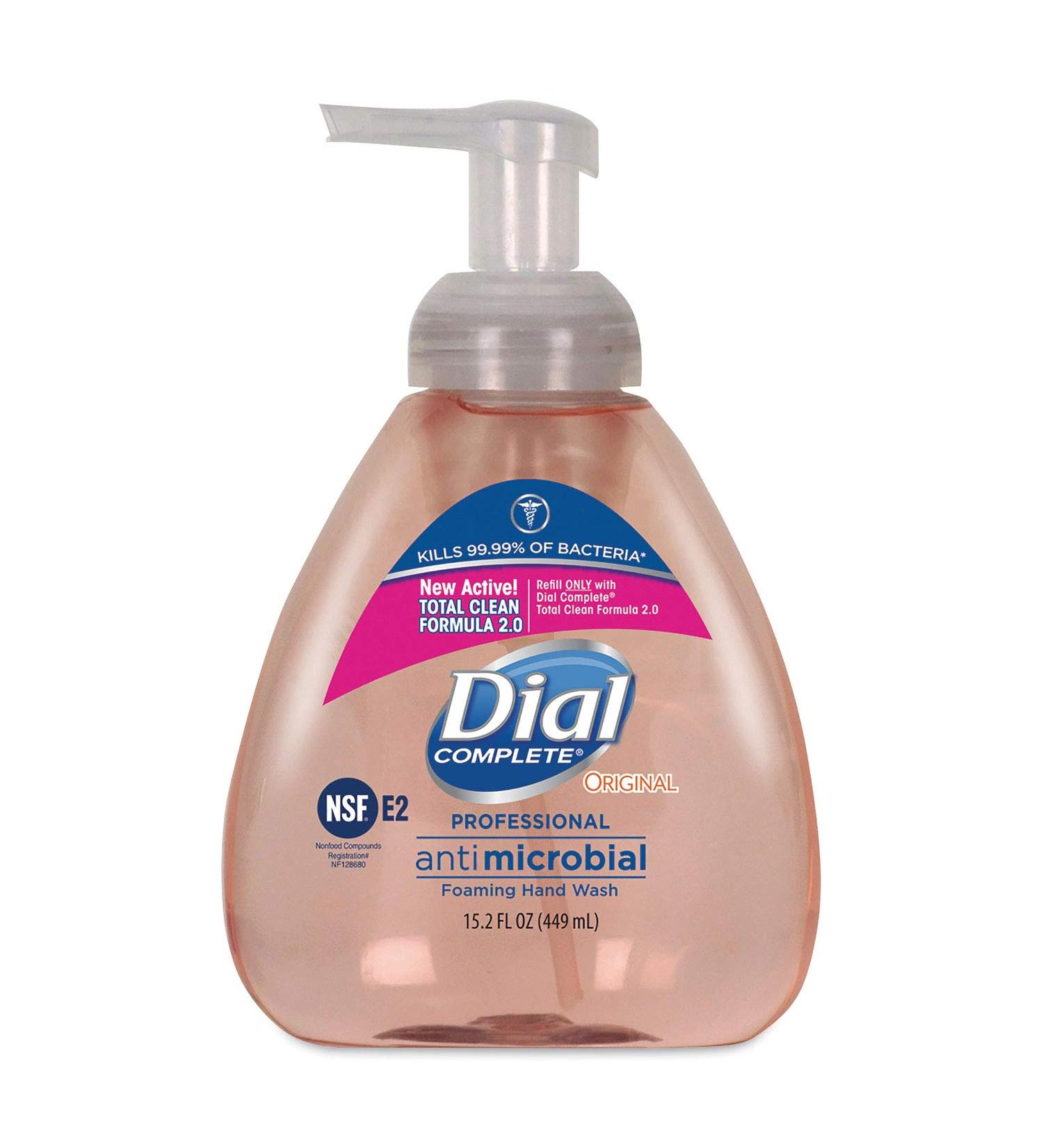 Dial Foaming Hand Wash Original Formula Fresh Scent 15.2 oz 4/Carton