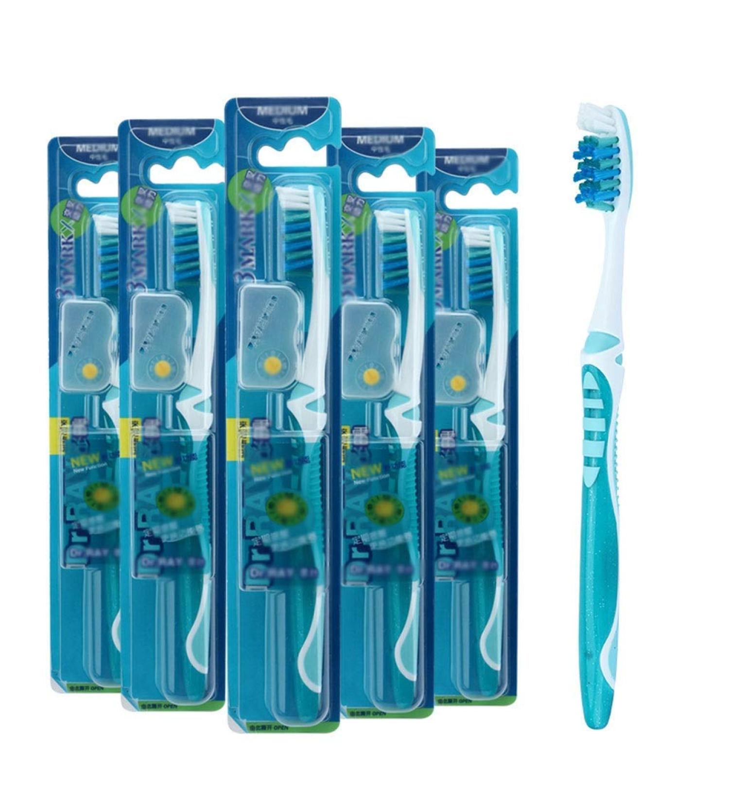 Wxpjmdfc Medium-Sized Manual Spinbrush Toothbrushes - 6 Pack with Independent Packaging for Men - Premium Body Care - Buy Online on GoSupps.com