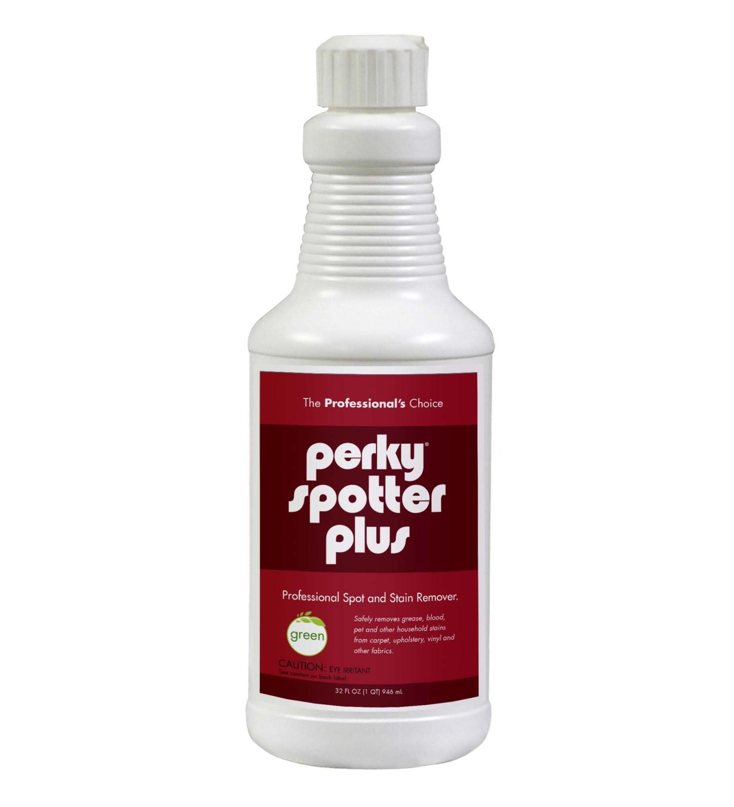 Perky Plus Stain Remover - 32 oz | For Carpet, Cars, Clothes, Couches - Buy Online on GoSupps.com