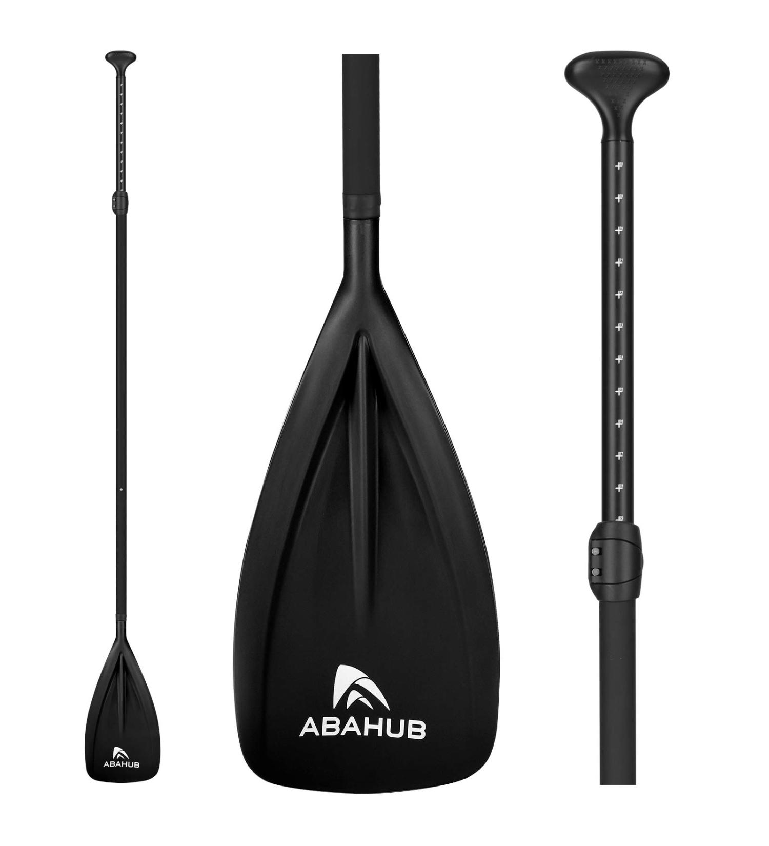 Abahub SUP Paddles - 3 Piece Adjustable Stand up Paddle - Lightweight Oar for Paddleboard  Aluminum Alloy PU Coated Shaft 68" - 84"  Black/Blue/Green/Orange/Red/Yellow Plastic Nylon Blade - Buy Online on GoSupps.com