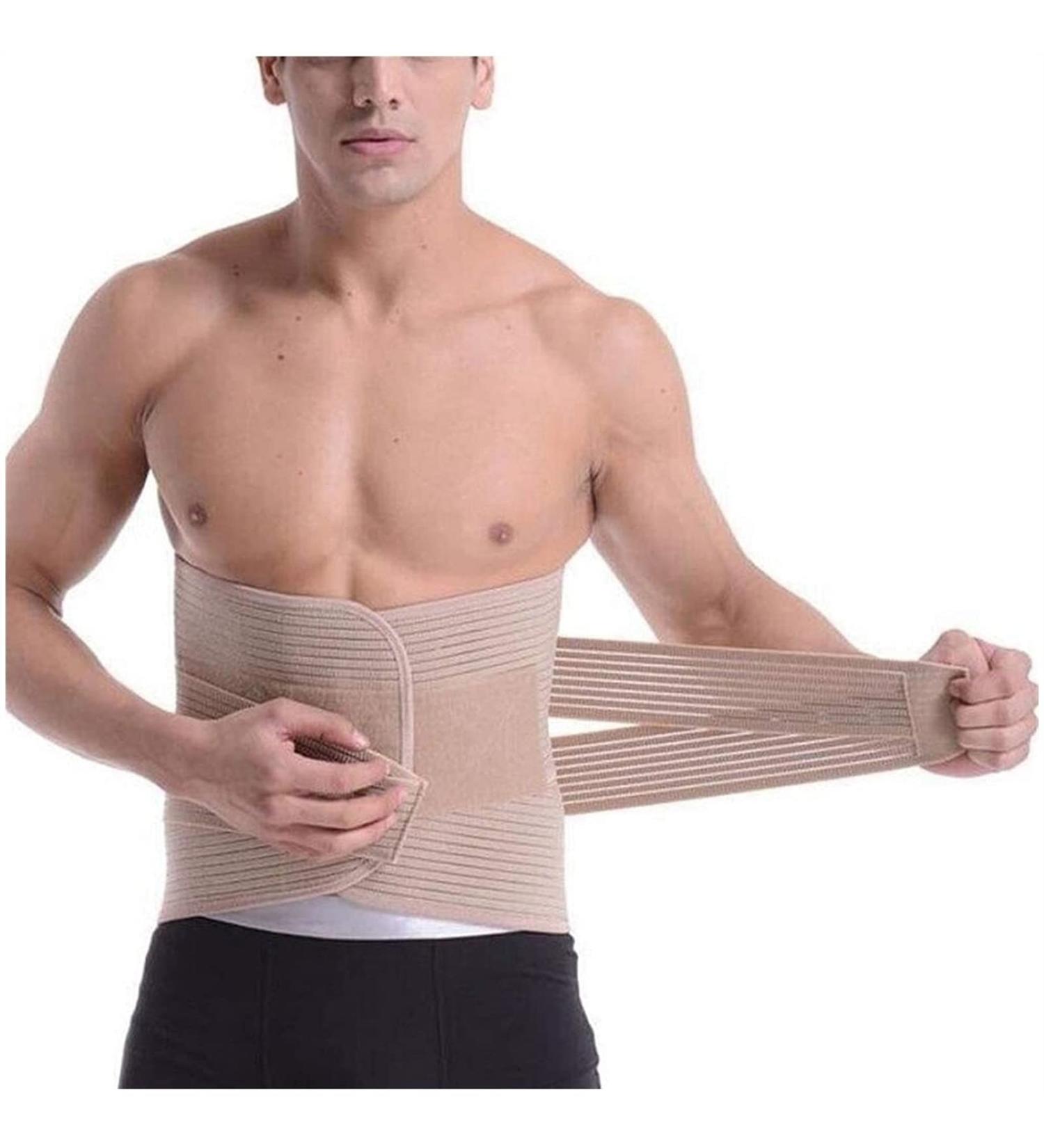 Ultra-Red Elastic Decompression Lumbar Belt for Sciatica & Lower Back Pain Relief - X-Large Size - International Shipping - Buy Online on GoSupps.com