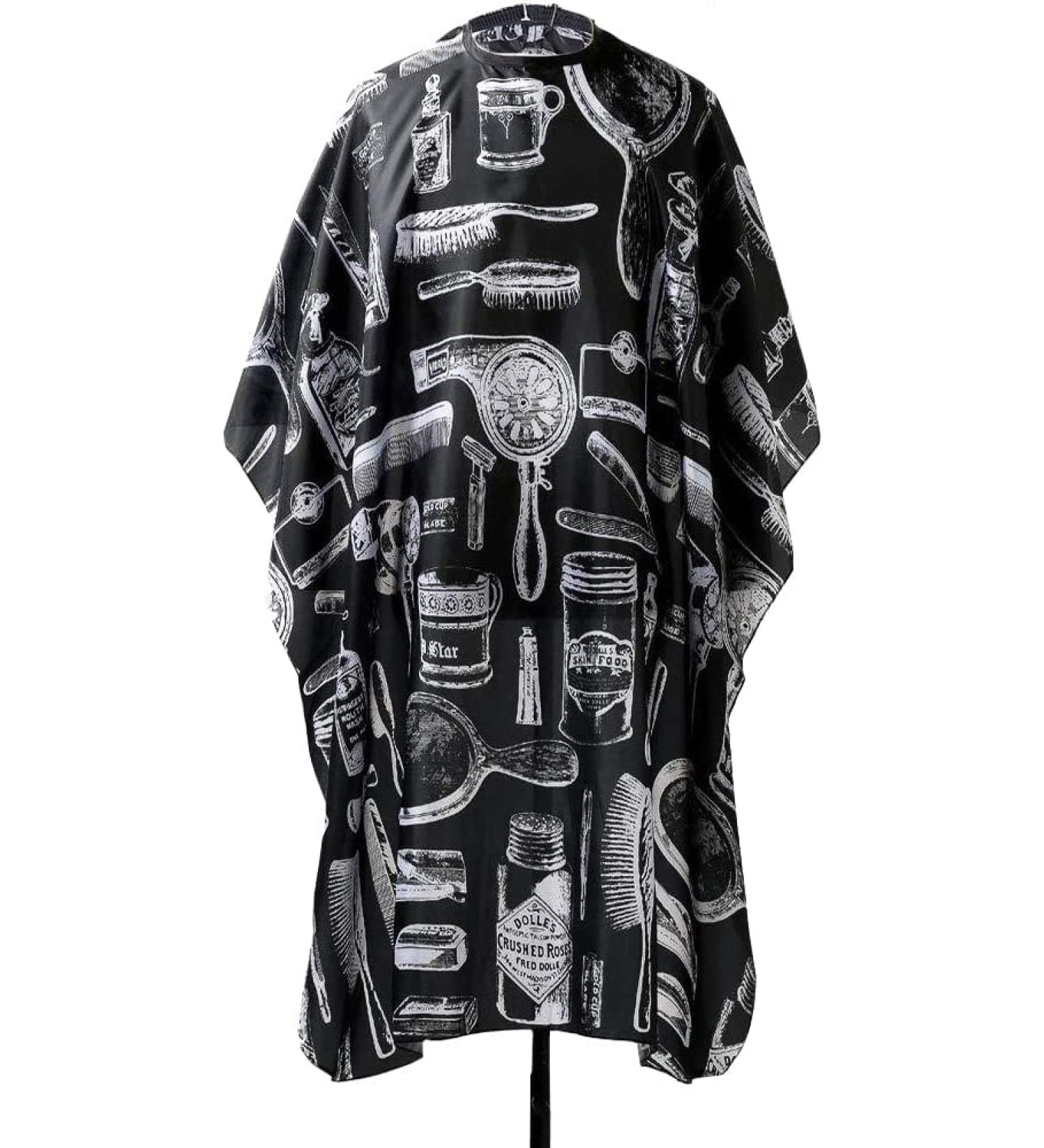 Adjustable Waterproof Barber Cape for Professional and Home Use - Ideal for Hair Stylists - Buy Online on GoSupps.com