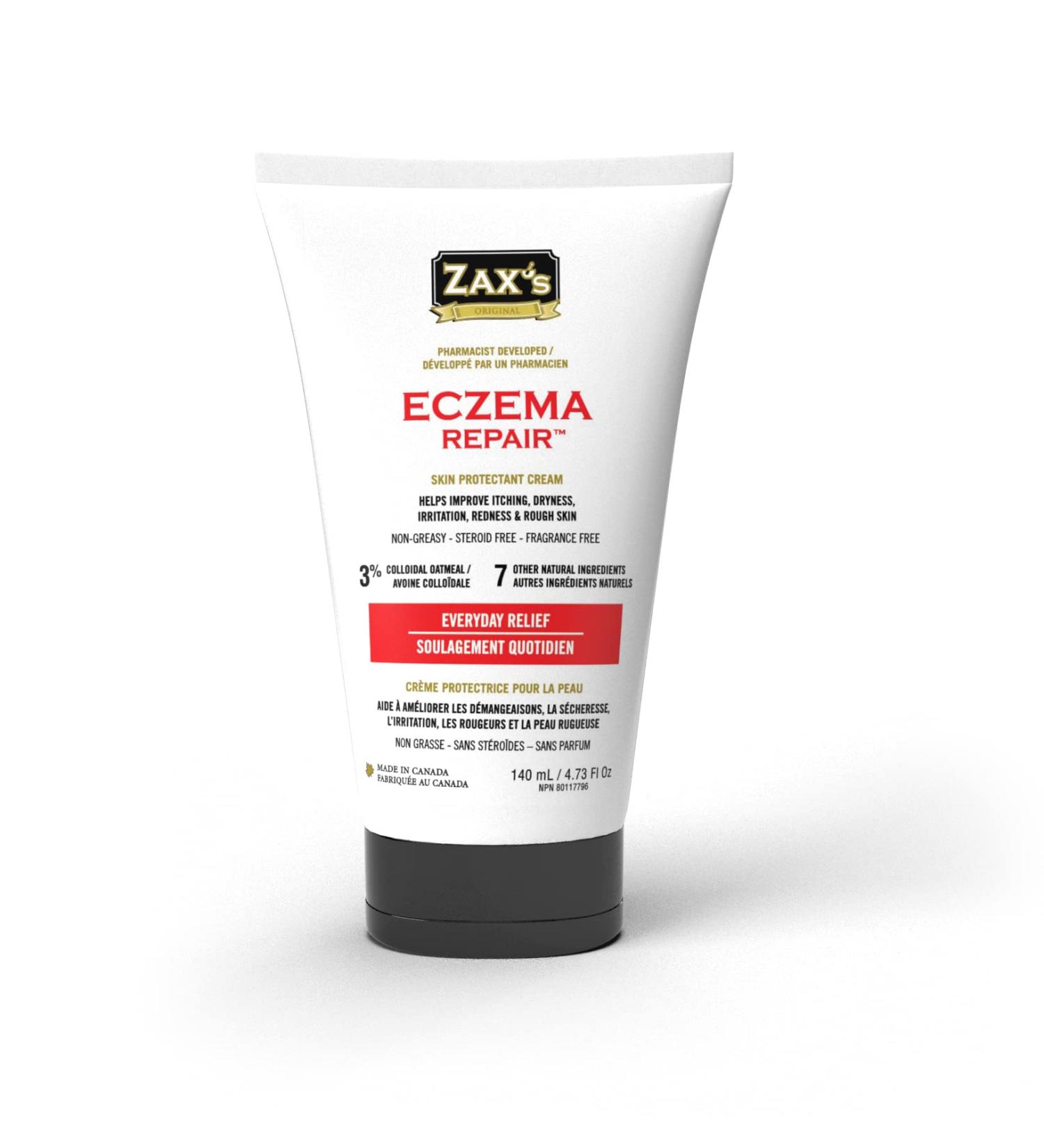 Zax's Original Eczema Repair Cream - Natural Itchy Skin Relief for Kids & Adults - Buy Online on GoSupps.com