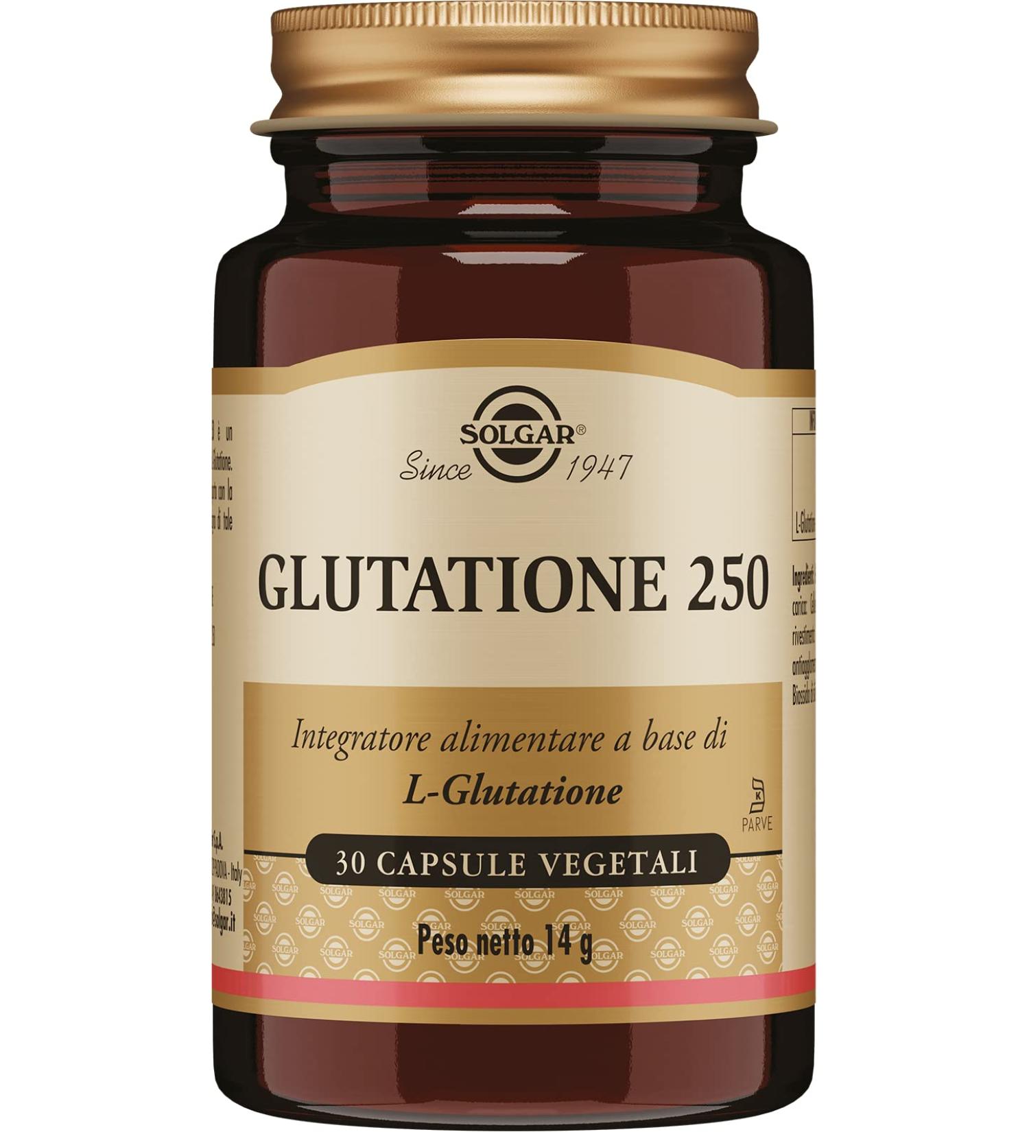 Buy Solgar Glutathione 250 Capsules - Premium Antioxidant for Immune Support - International Shipping Available - Buy Online on GoSupps.com