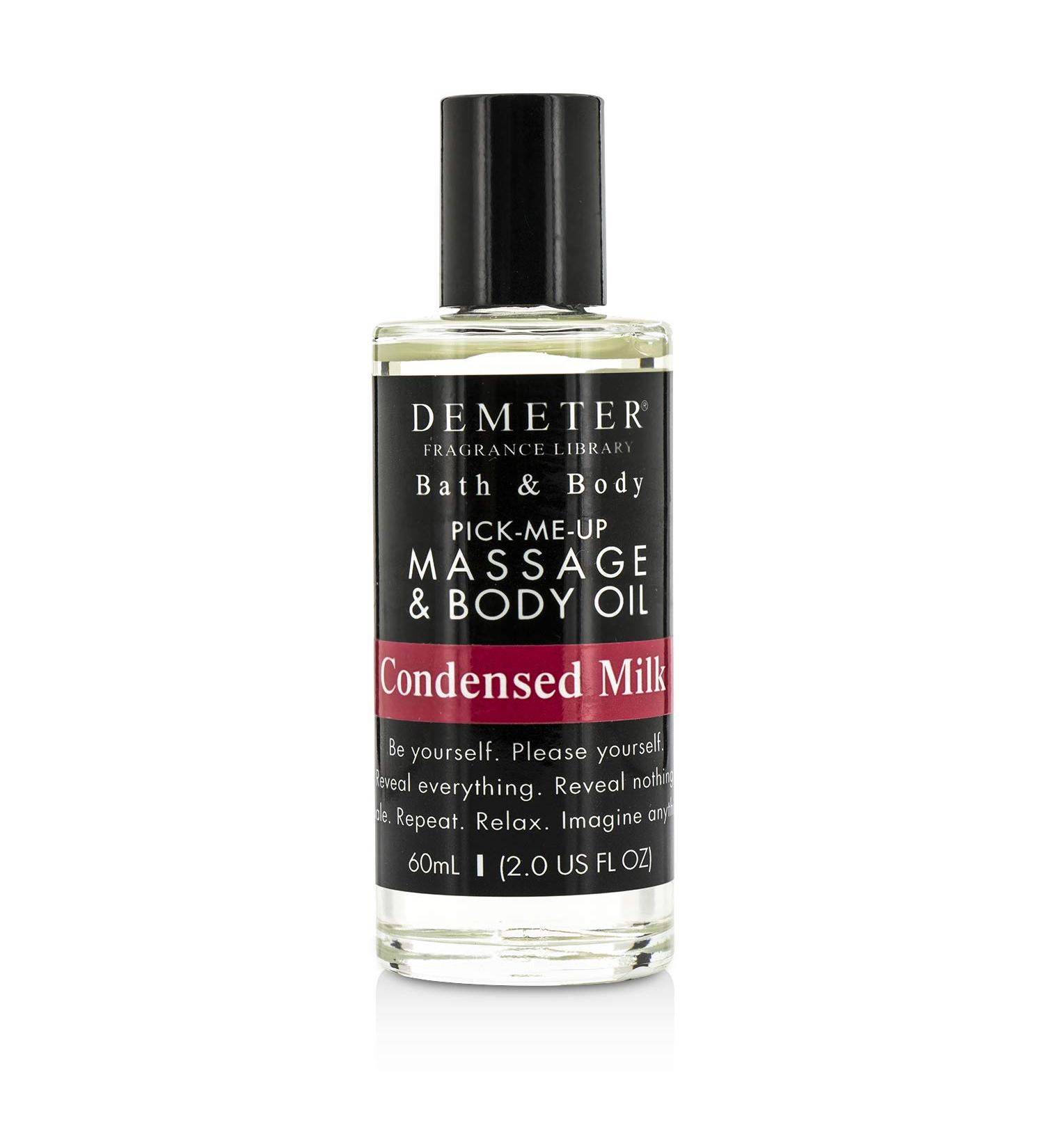 The Library of Fragrance Massage & Body Oil - Condensed Milk 60 ml