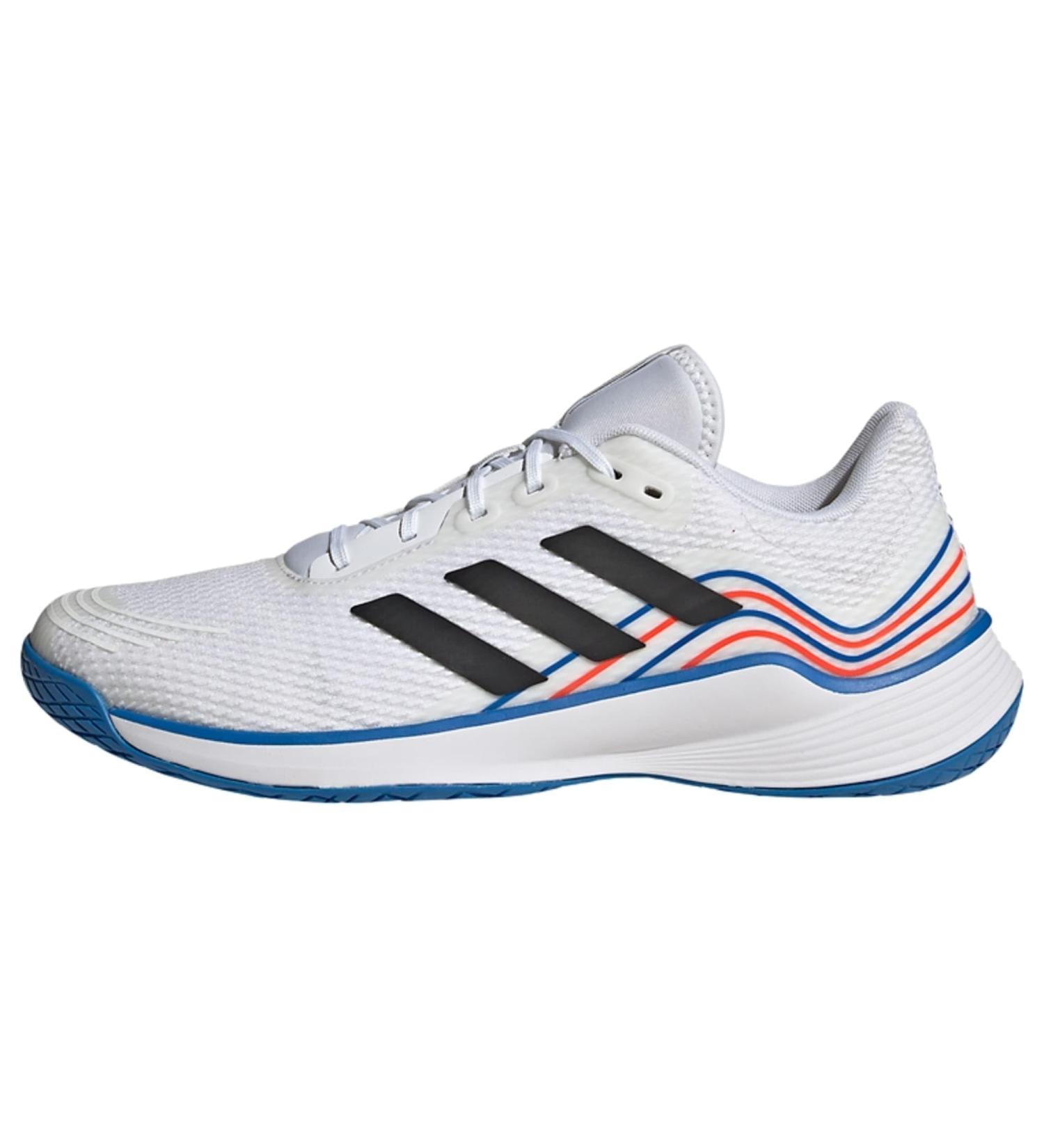 Buy adidas Men's Novaflight Volleyball Shoes - 46 EU Ftwr White/Core Black/Bright Royal | International Shipping - Buy Online on GoSupps.com