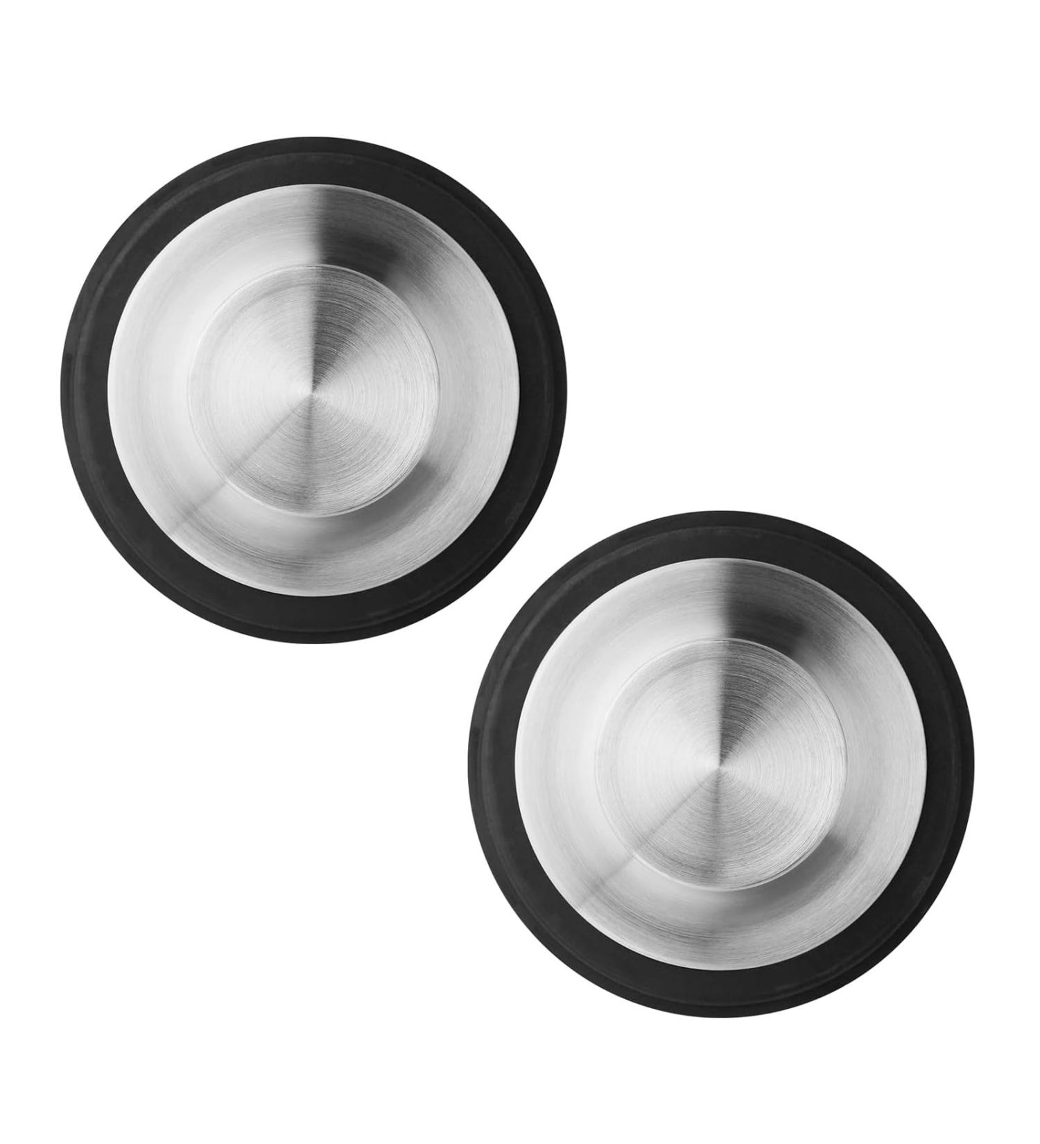 2 Pack Kitchen Sink Drain Stopper Garbage Disposal Stopper Sink Plug Stainless Steel Kitchen Sink Drain Cover Sink Plug - Buy Online on GoSupps.com