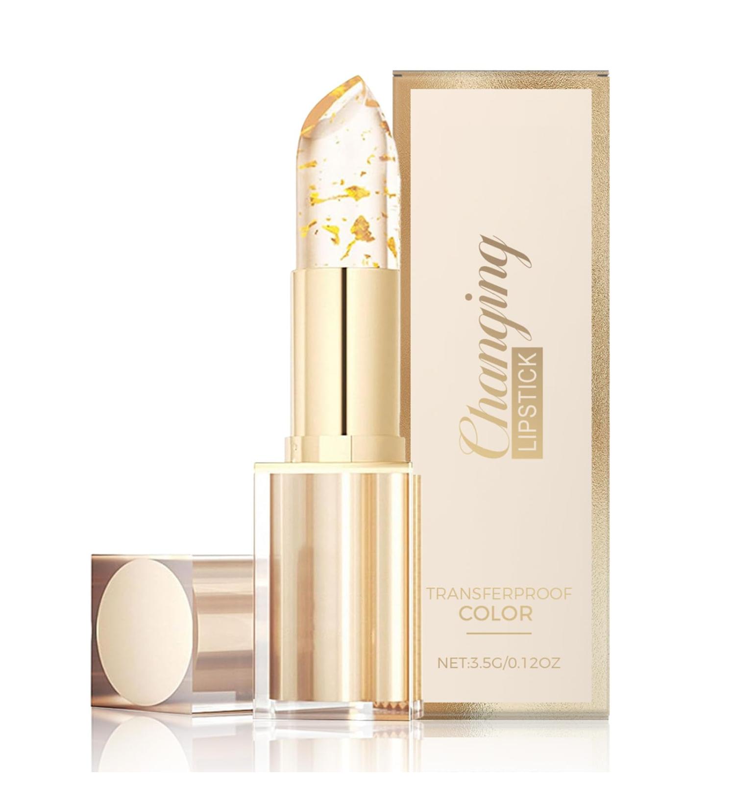  ARCHIDATE Color-changing lip balm moisturizing and brightening lipstick with hyaluronic acid and gold leaf for softer fuller lips. - Buy Online on GoSupps.com