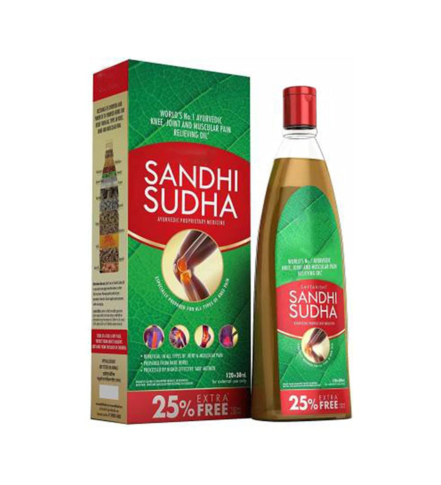 Saptarishi Sandhi Sudha Oil 150 ml Best Ayurvedic Joint Pain Relief Oil