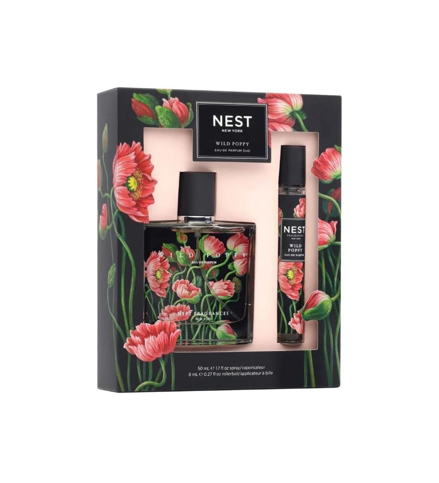 NEST New York Wild Poppy Fine Fragrance Set 1.7fl oz/50ml+0.27fl oz/8ml - Buy Online on GoSupps.com