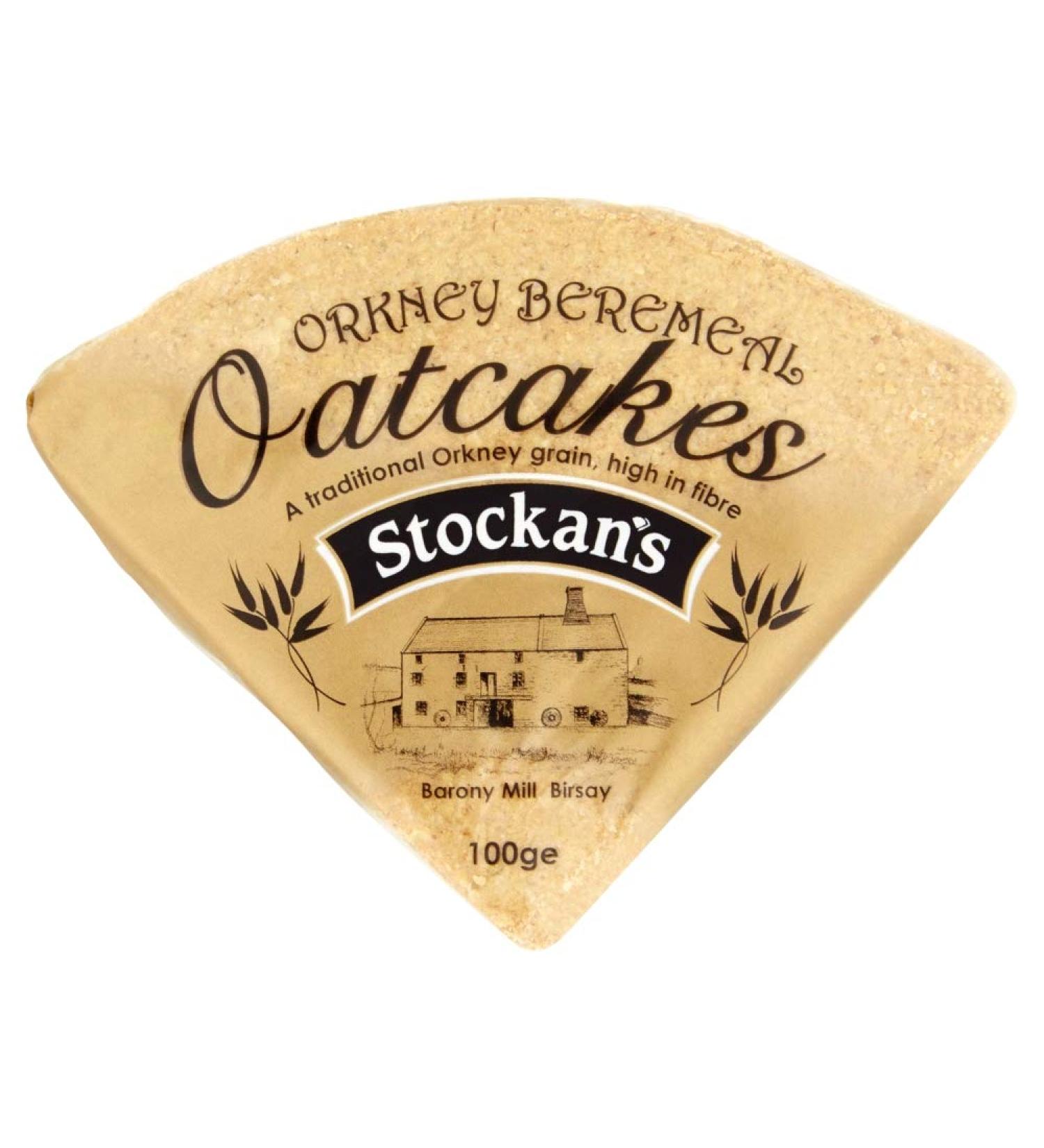 Stockans Orkney Beremeal Barley Oatcakes (Pack of 2) 3.5 Ounce (Pack of 2)