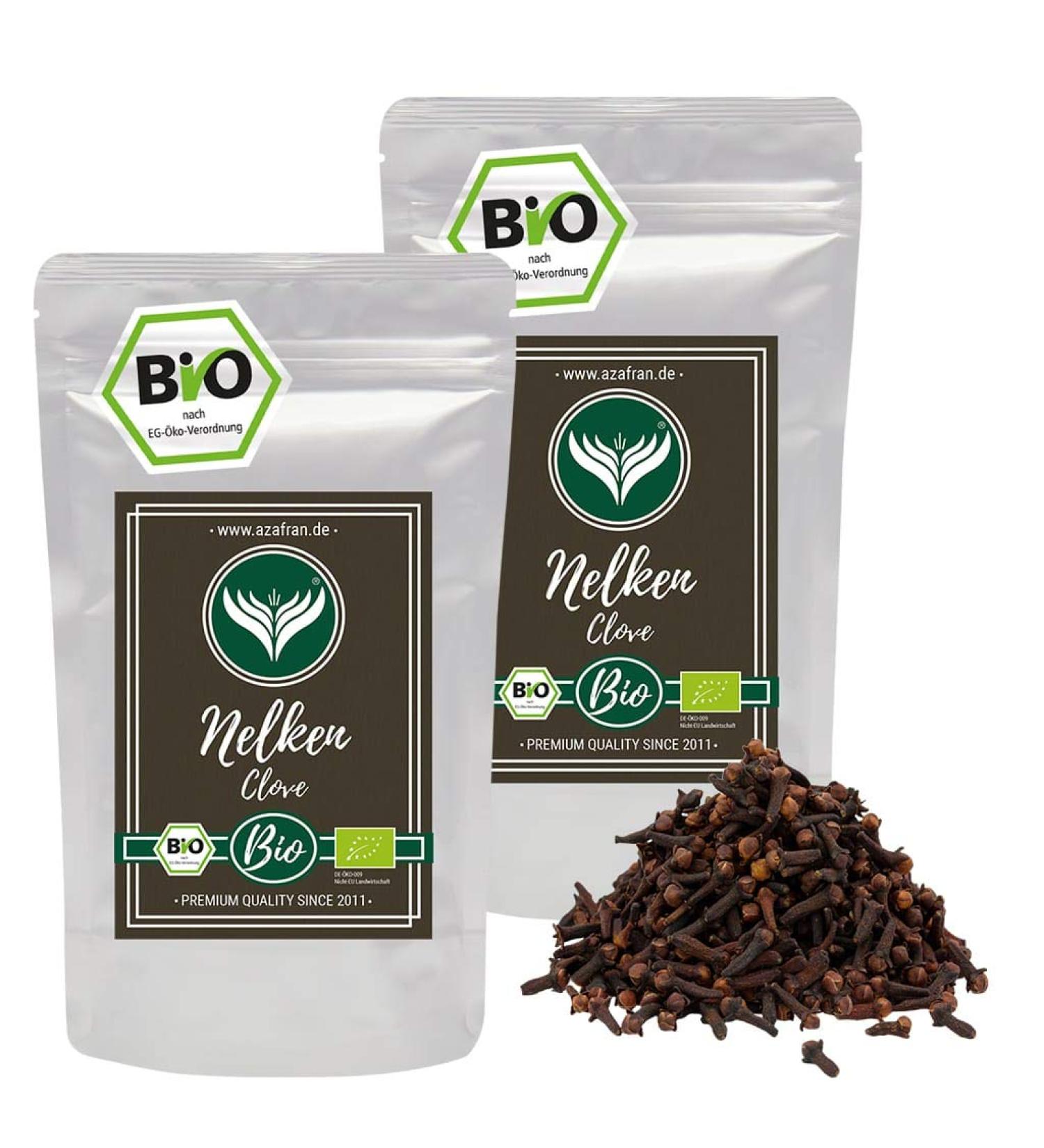 Buy Azafran Organic Whole Cloves 500g - Premium Quality & International Shipping - Buy Online on GoSupps.com