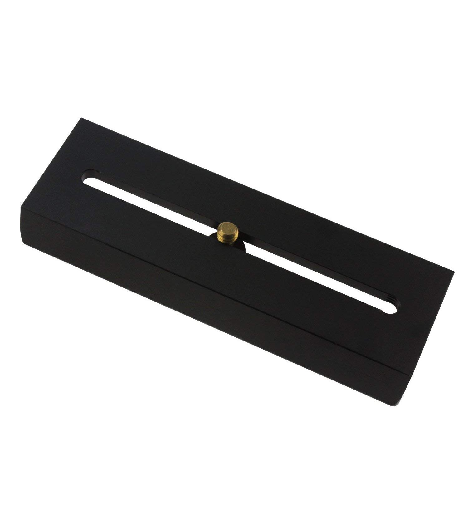 Alstar Short Full Aluminum Prism Rail - 120MM Length with Screw - Buy Online on GoSupps.com