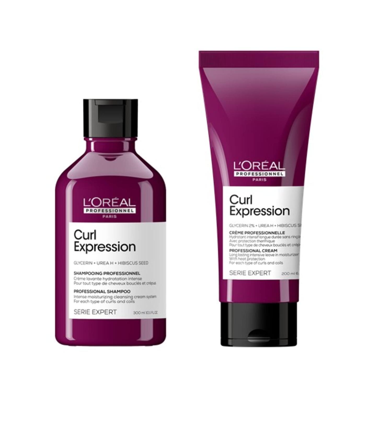  L'Or al Professionnel L'Or al Professionnel Routine Curl Expression Curly Hair Cleansing Cream Shampoo Definition Cream Moisturizing & Detangling Mask Rinse-Free Reviver Spray - Duo Trio Quartet - Buy Online on GoSupps.com