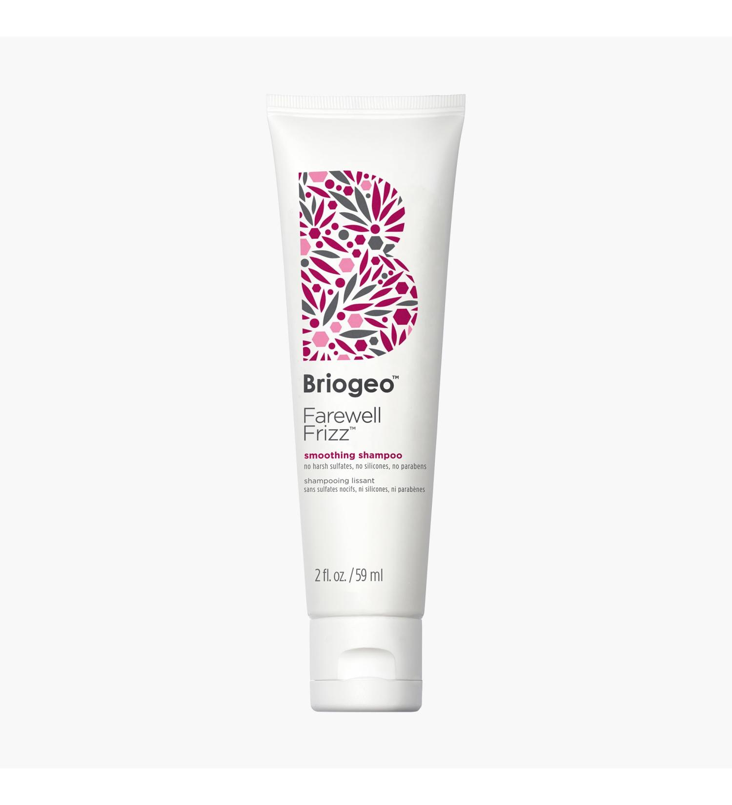 Briogeo Farewell Frizz Smoothing Shampoo - Tame Frizz Restore Shine Vegan & Cruelty-Free 2 oz - Buy Online on GoSupps.com