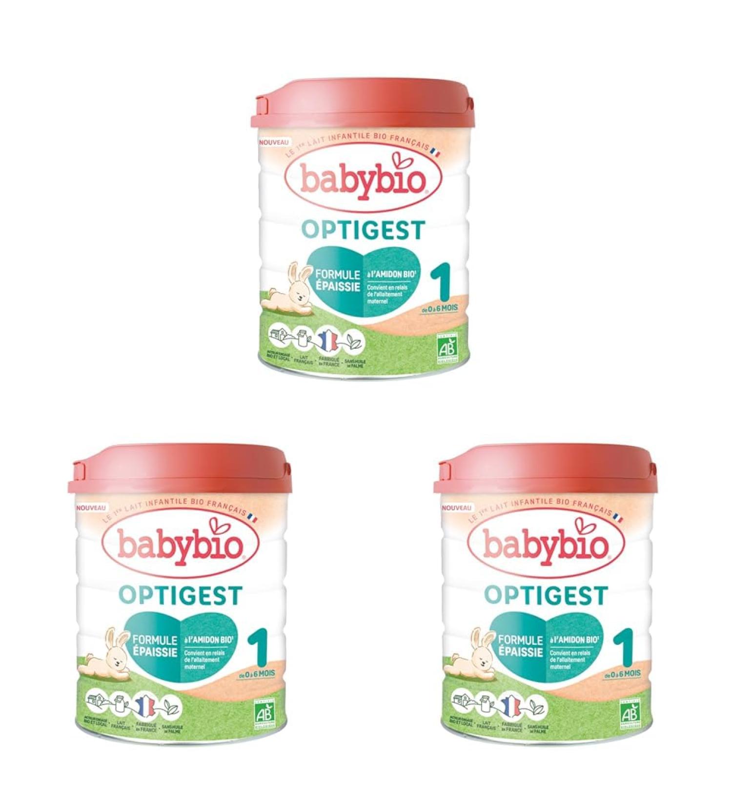 Babybio Optigest 1er ge de 0 6 mois 800g (Lot de 3) - Buy Online on GoSupps.com