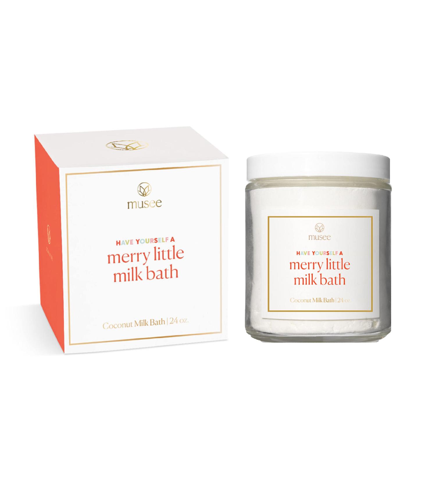 Musee Merry Little Milk Bath - Handmade in the USA | Paraben-Free, Sulfate-Free for Stress Relief - Buy Online on GoSupps.com