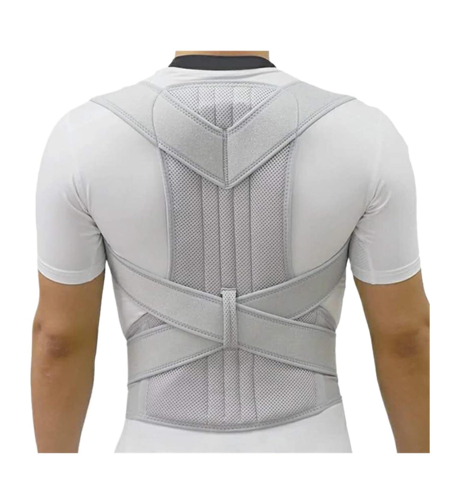 Back Support Back Brace Lumbar Support Back Support Posture Corrector Full Back Support Belt Brace Trainer Shoulder Back Support Belt(G X-Large) X-Large G - Buy Online on GoSupps.com